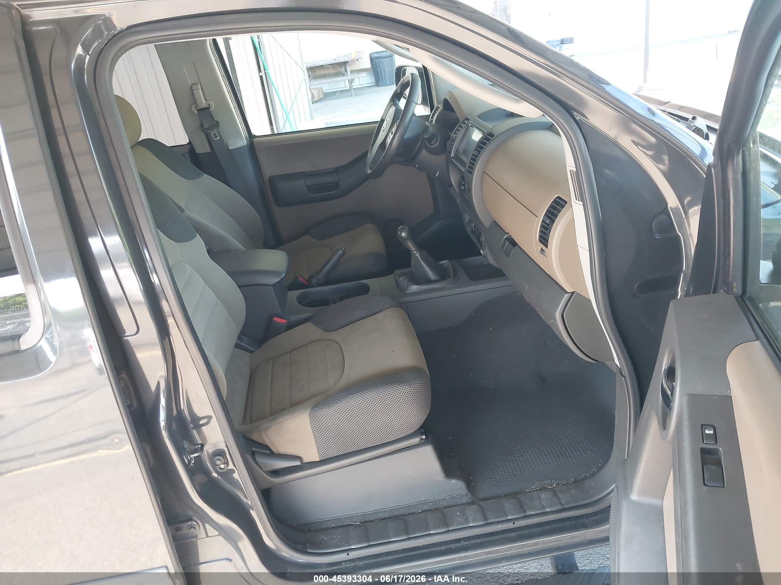 2006 Nissan Xterra S Gray vin: 5N1AN08W06C547805