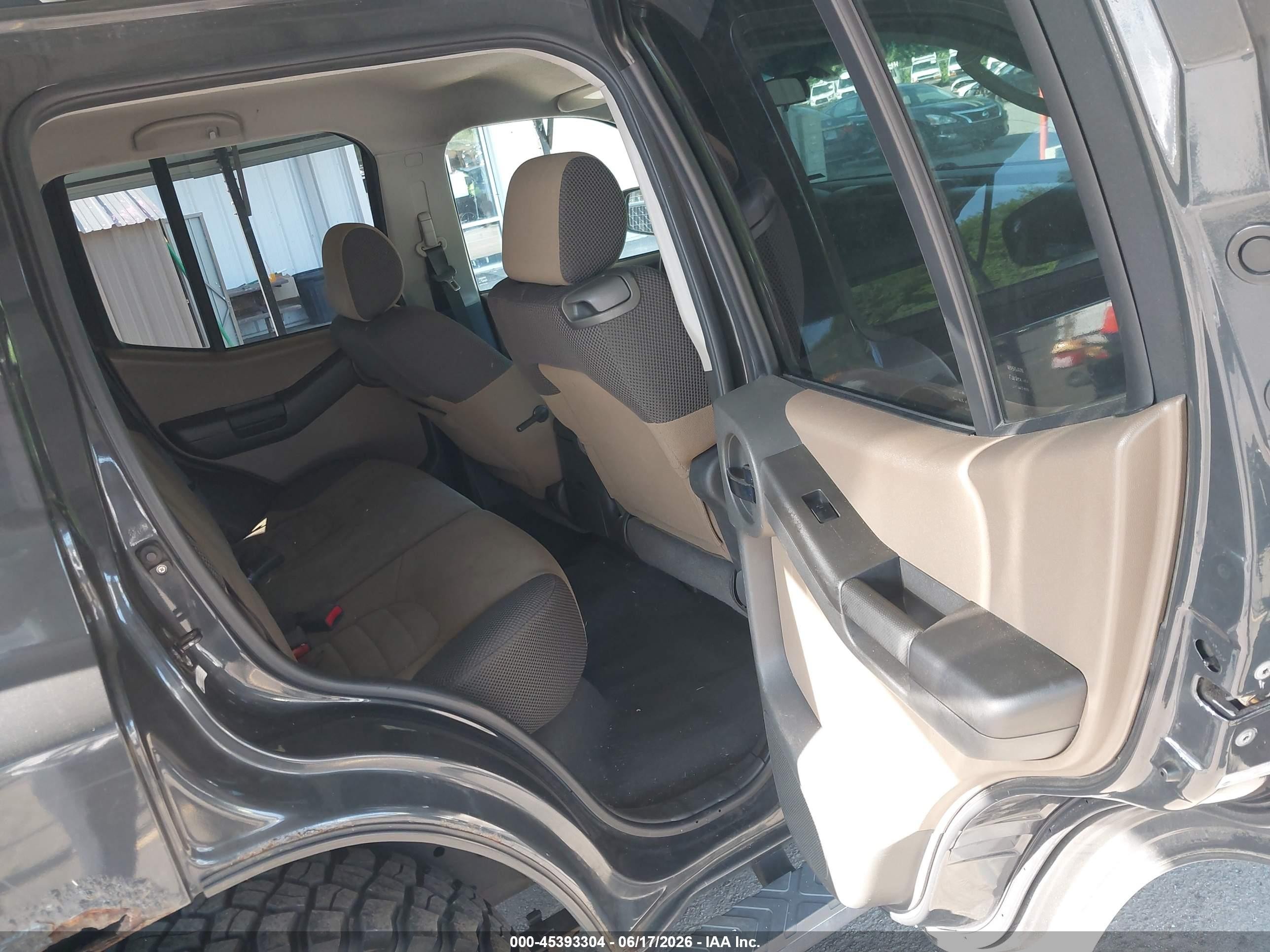 2006 Nissan Xterra S Gray vin: 5N1AN08W06C547805