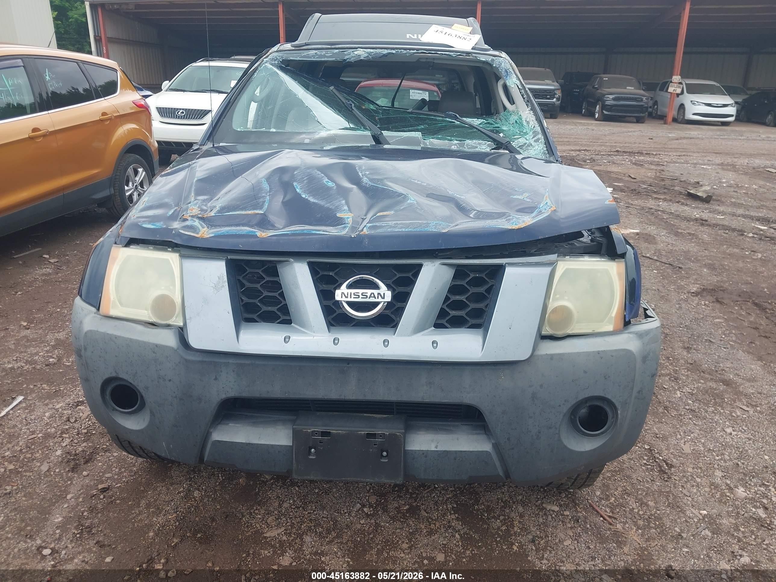 2006 Nissan Xterra S Dark Blue vin: 5N1AN08W06C549280