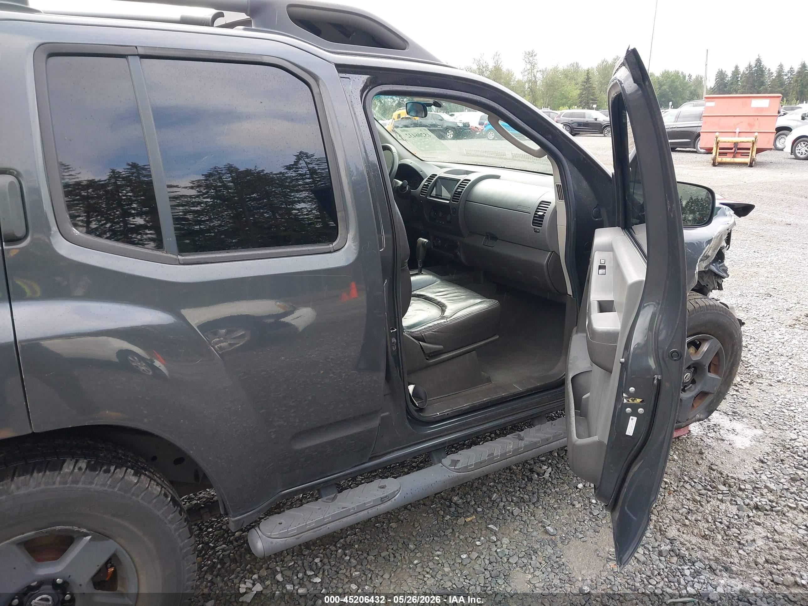 2007 Nissan Xterra S Gray vin: 5N1AN08W07C540306