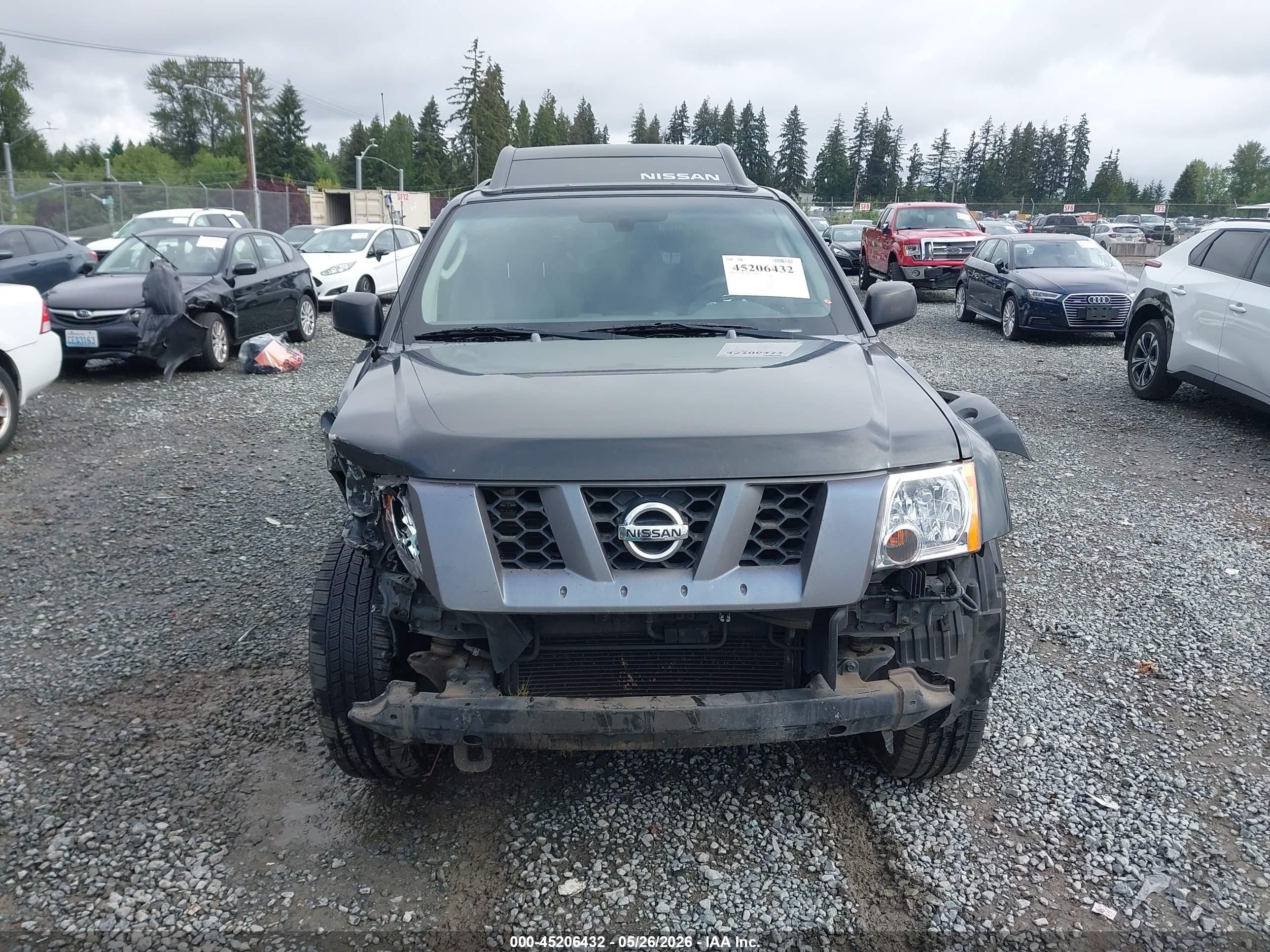 2007 Nissan Xterra S Gray vin: 5N1AN08W07C540306