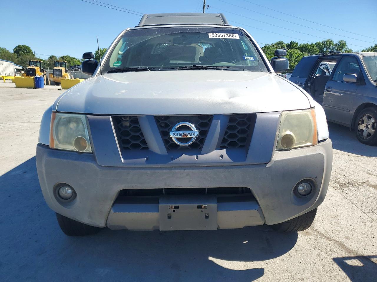 2008 Nissan Xterra X Silver vin: 5N1AN08W08C509316