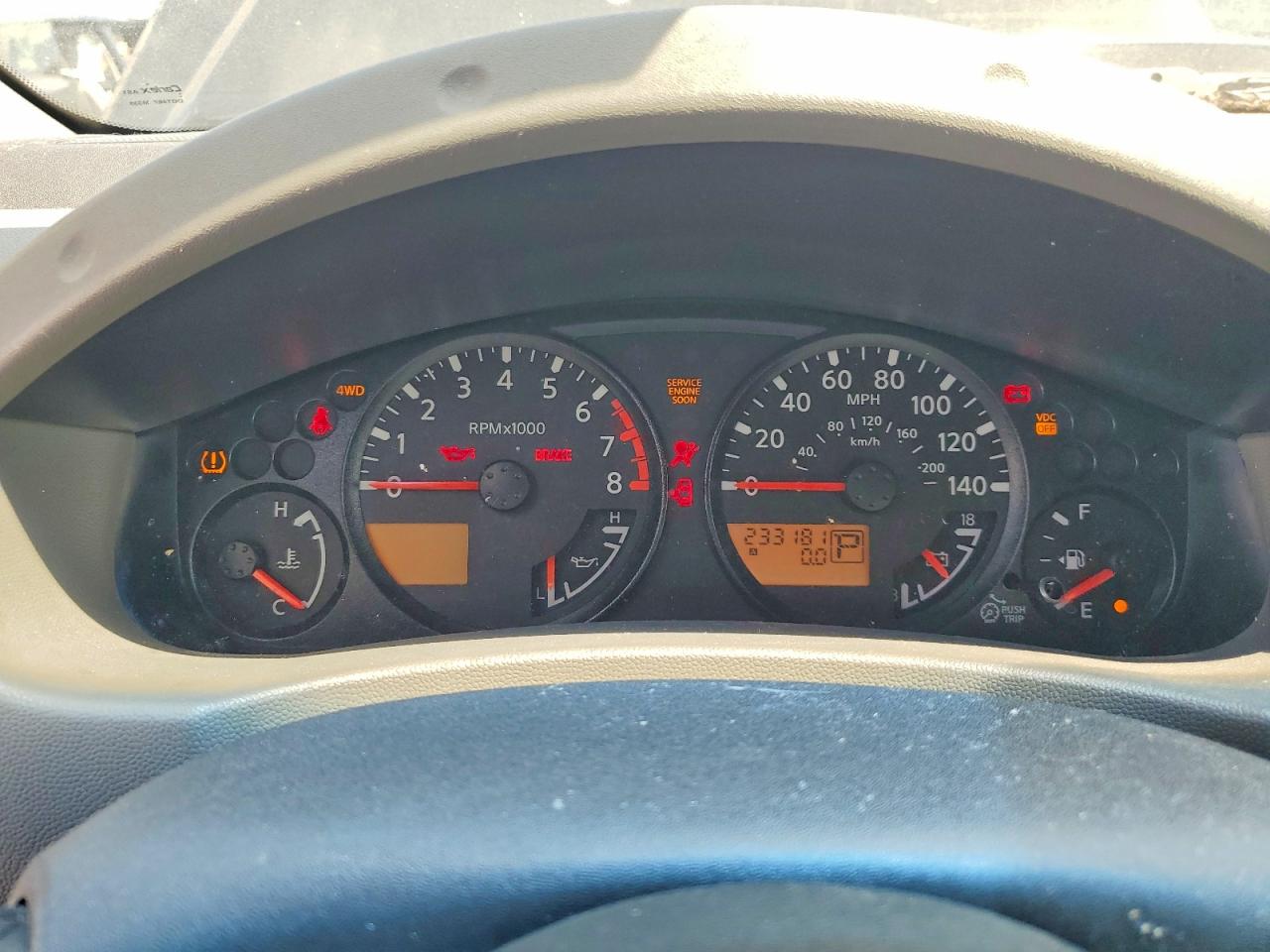 2009 Nissan Xterra X Blue vin: 5N1AN08W09C501931