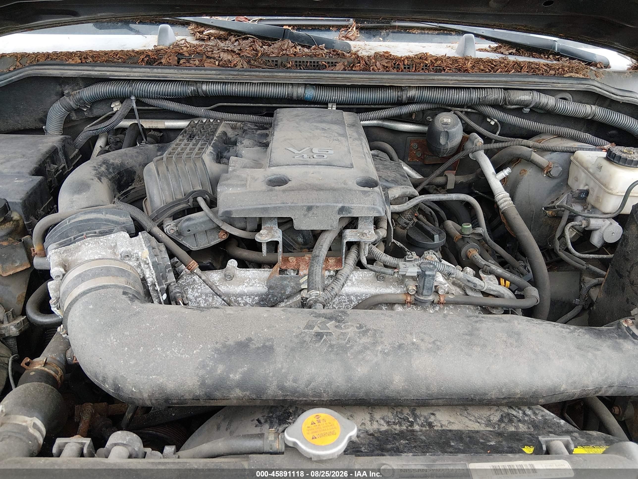 2005 Nissan Xterra S Серый vin: 5N1AN08W15C640699