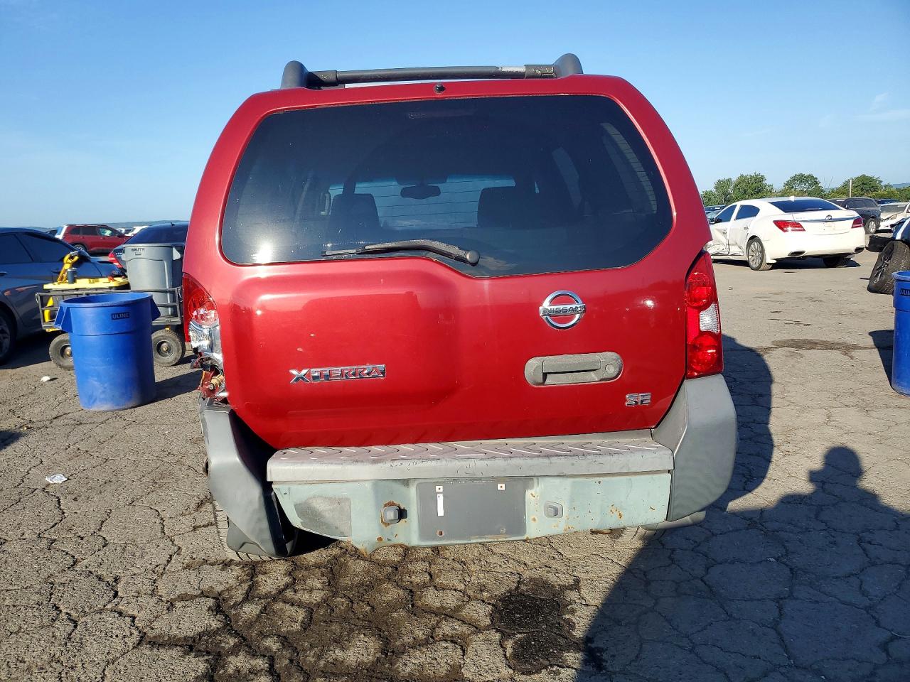 2006 Nissan Xterra X Red vin: 5N1AN08W16C508236