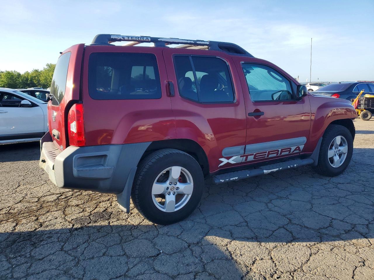 2006 Nissan Xterra X Red vin: 5N1AN08W16C508236