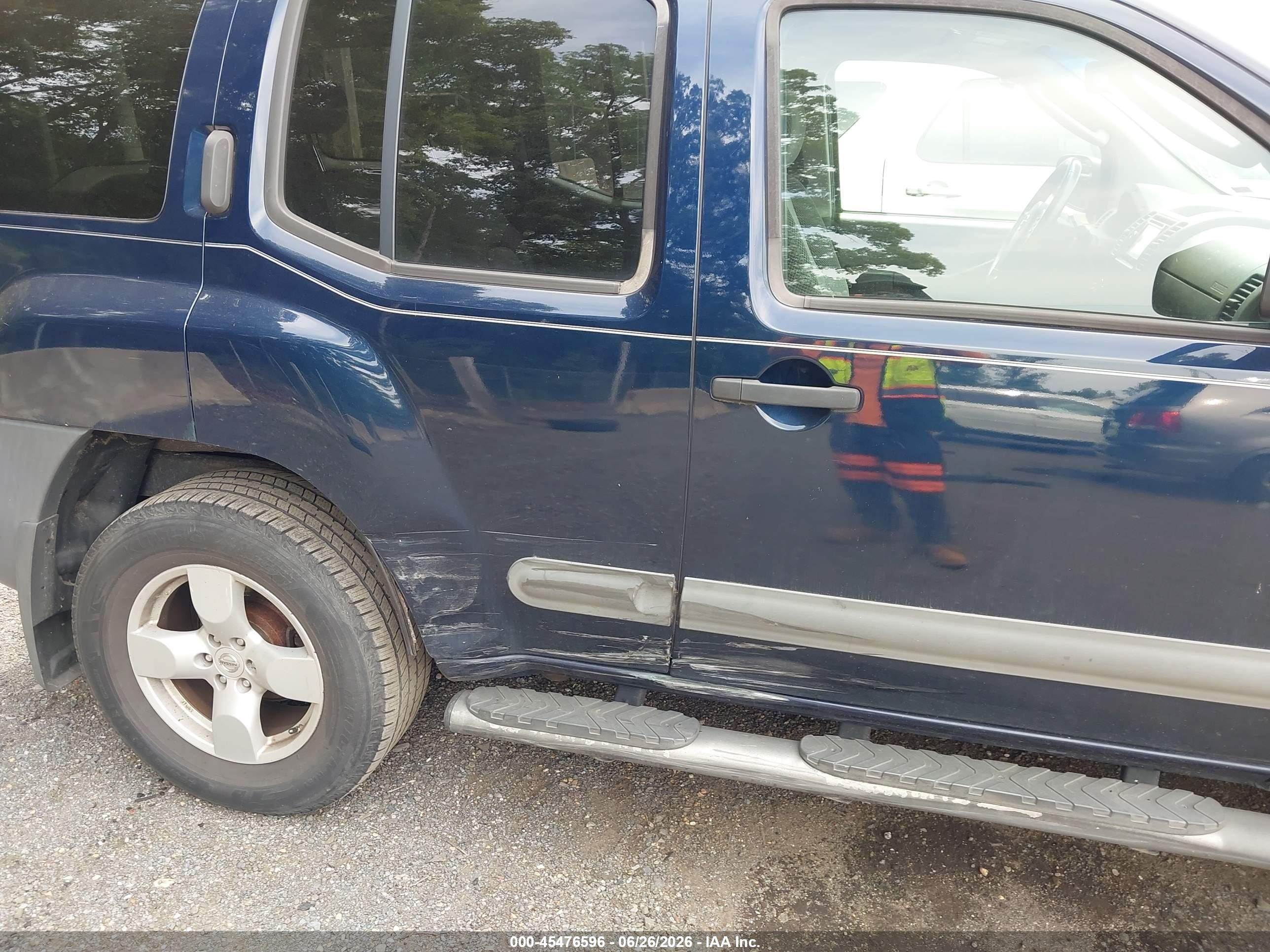2006 Nissan Xterra Se Синий vin: 5N1AN08W16C528308