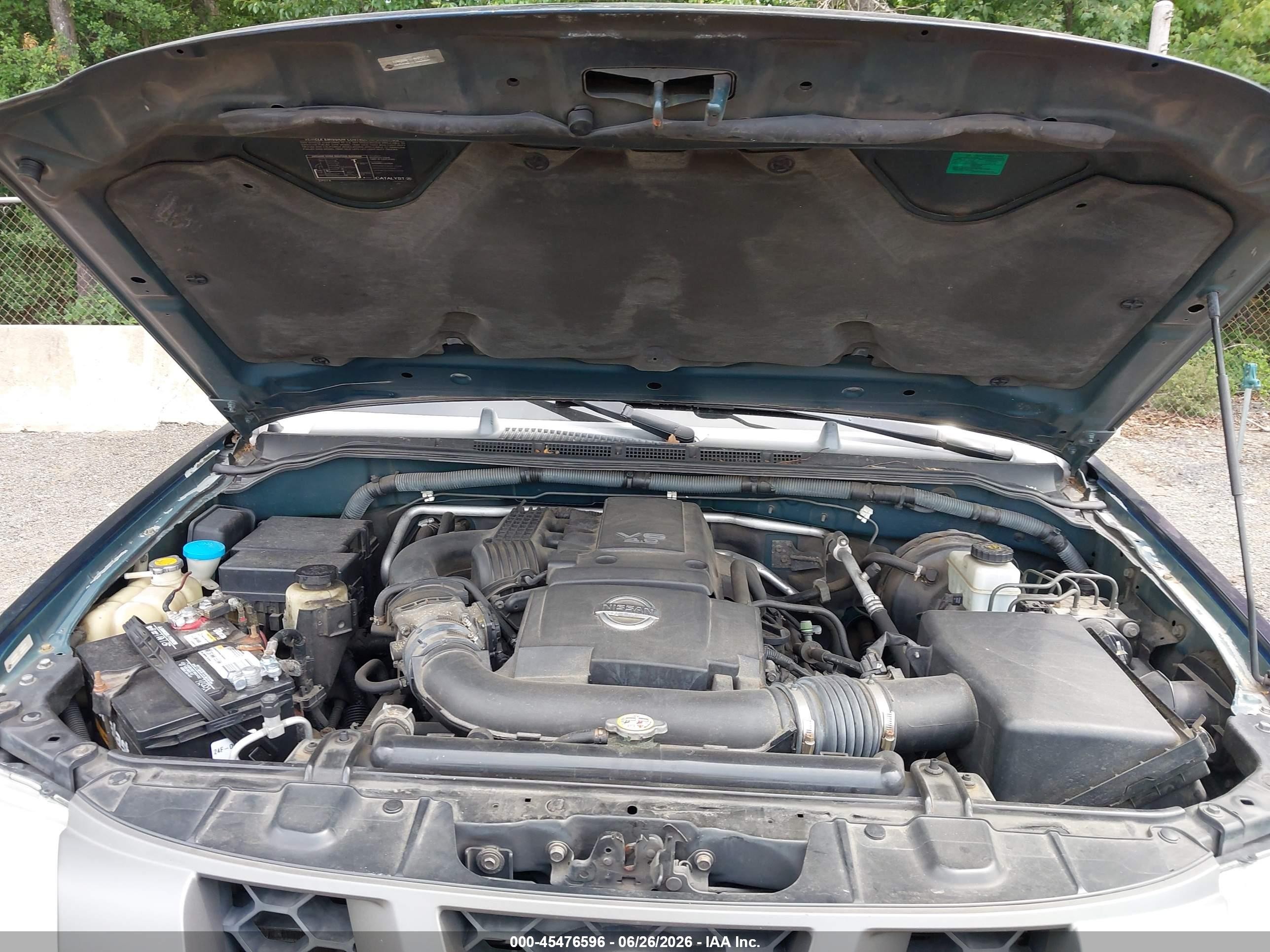 2006 Nissan Xterra Se Синий vin: 5N1AN08W16C528308