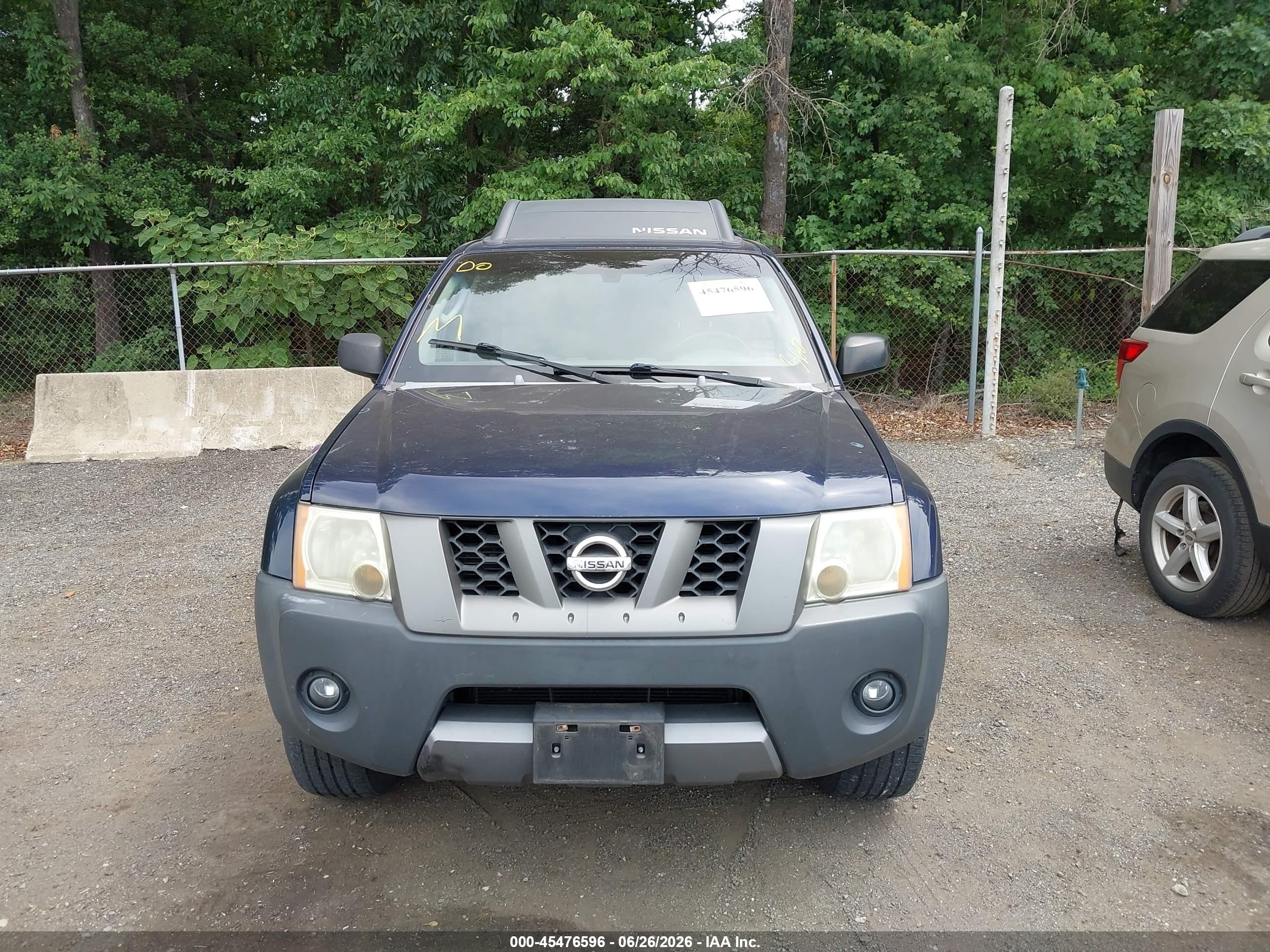 2006 Nissan Xterra Se Синий vin: 5N1AN08W16C528308
