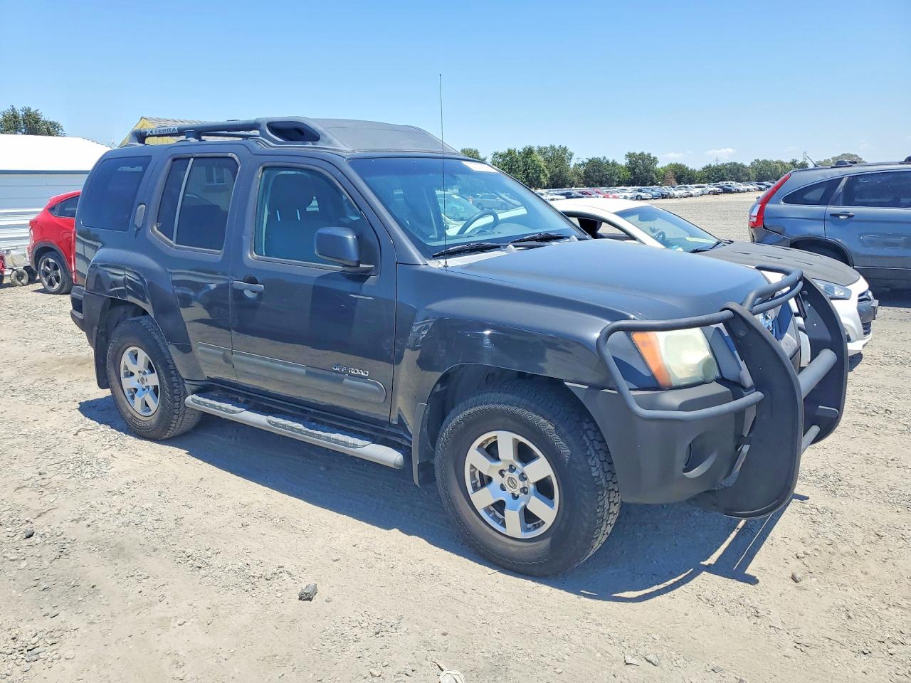 2007 Nissan Xterra X Черный vin: 5N1AN08W17C516600