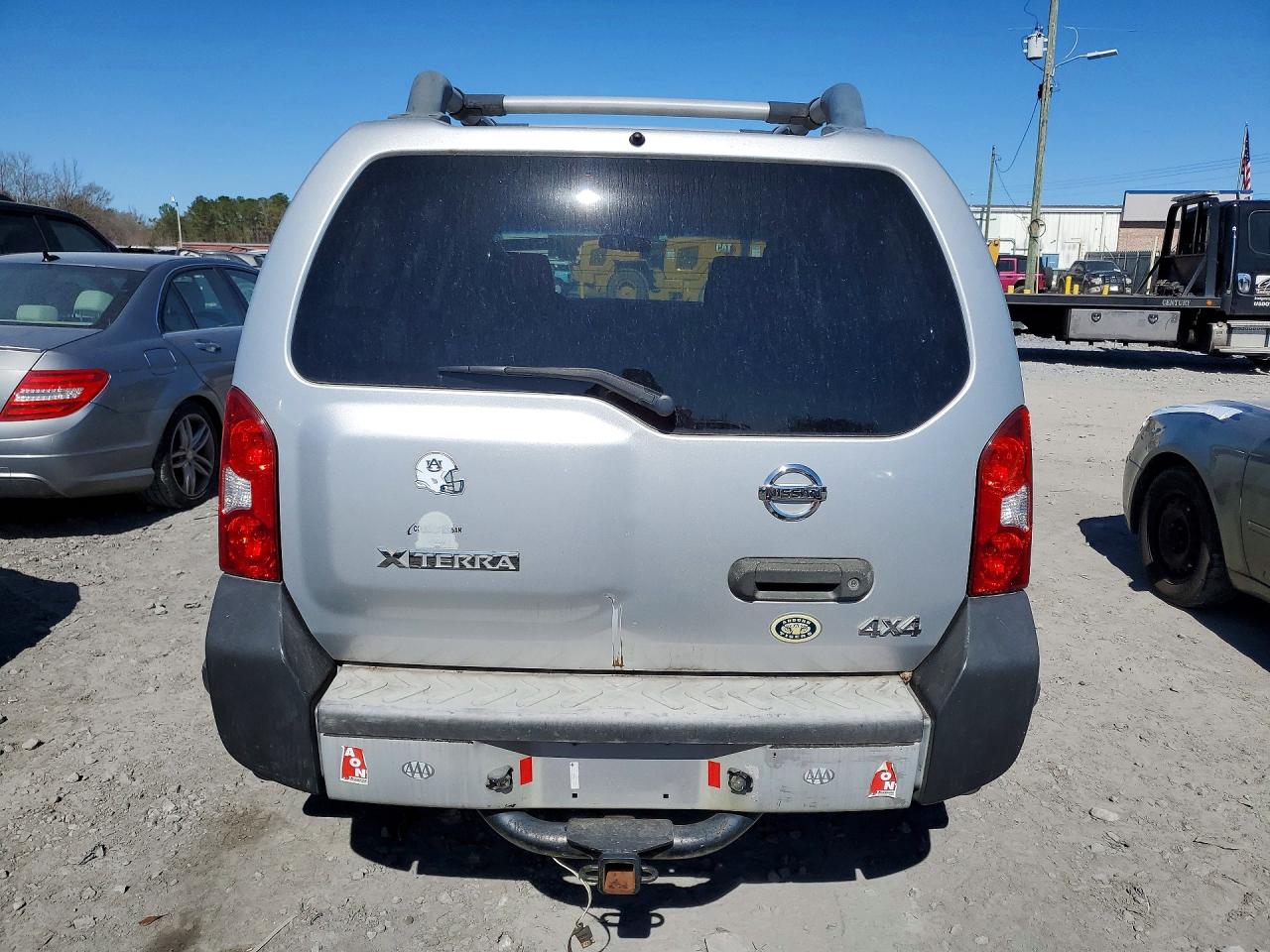 2009 Nissan Xterra Off Road Silver vin: 5N1AN08W19C508550