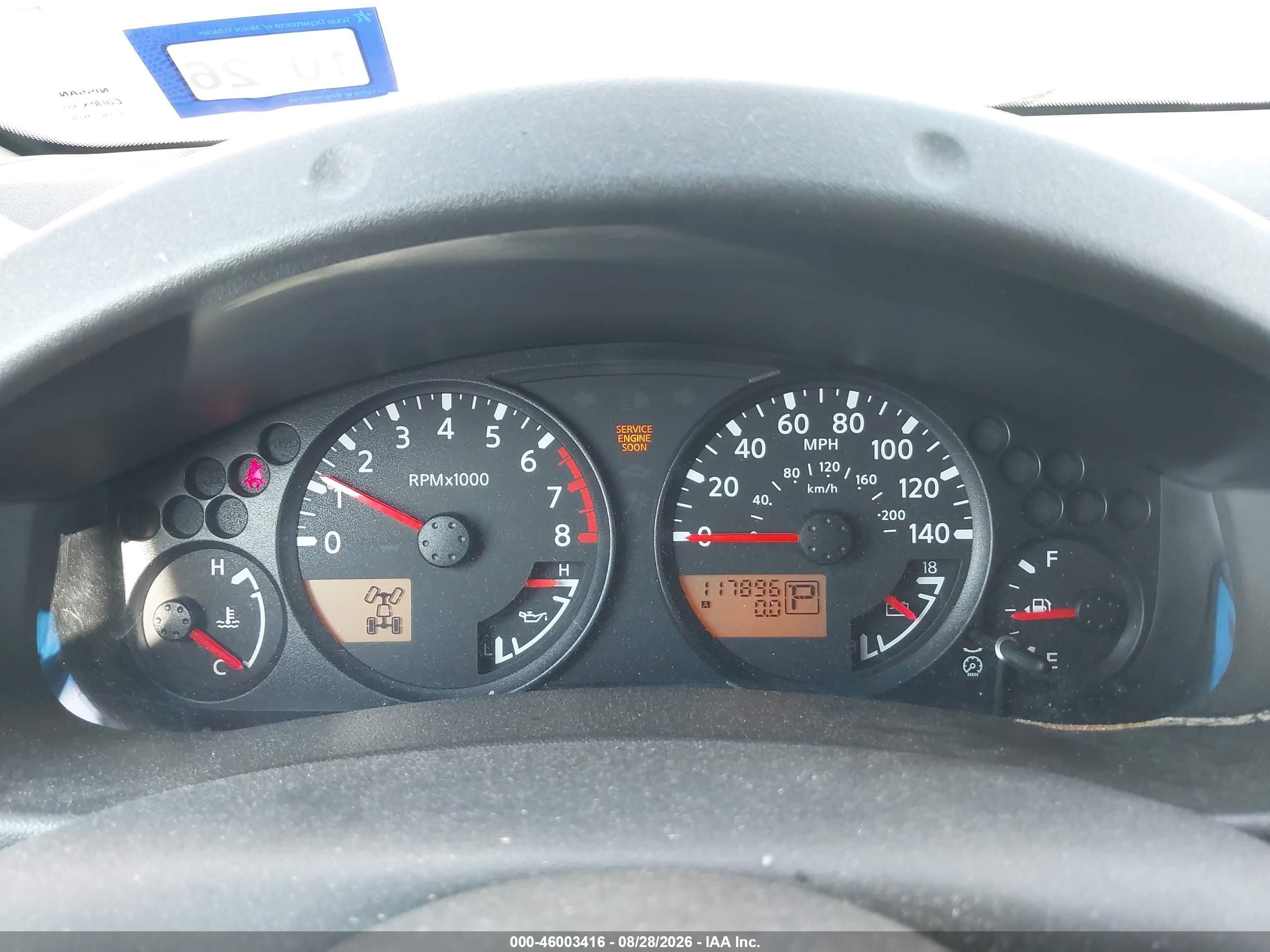 2005 Nissan Xterra Off Road Brown vin: 5N1AN08W25C652599