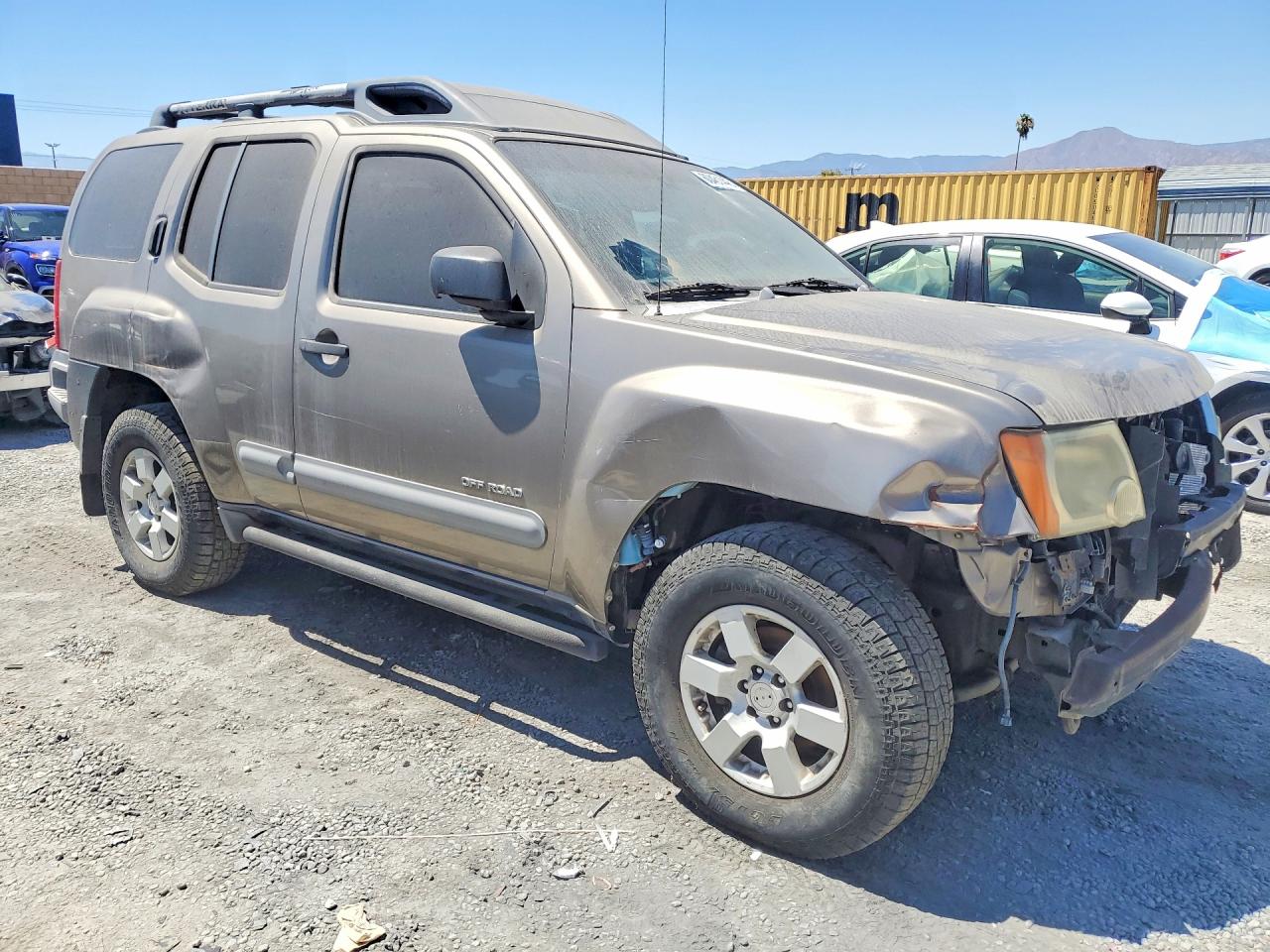2005 Nissan Xterra S Green vin: 5N1AN08W25C655888
