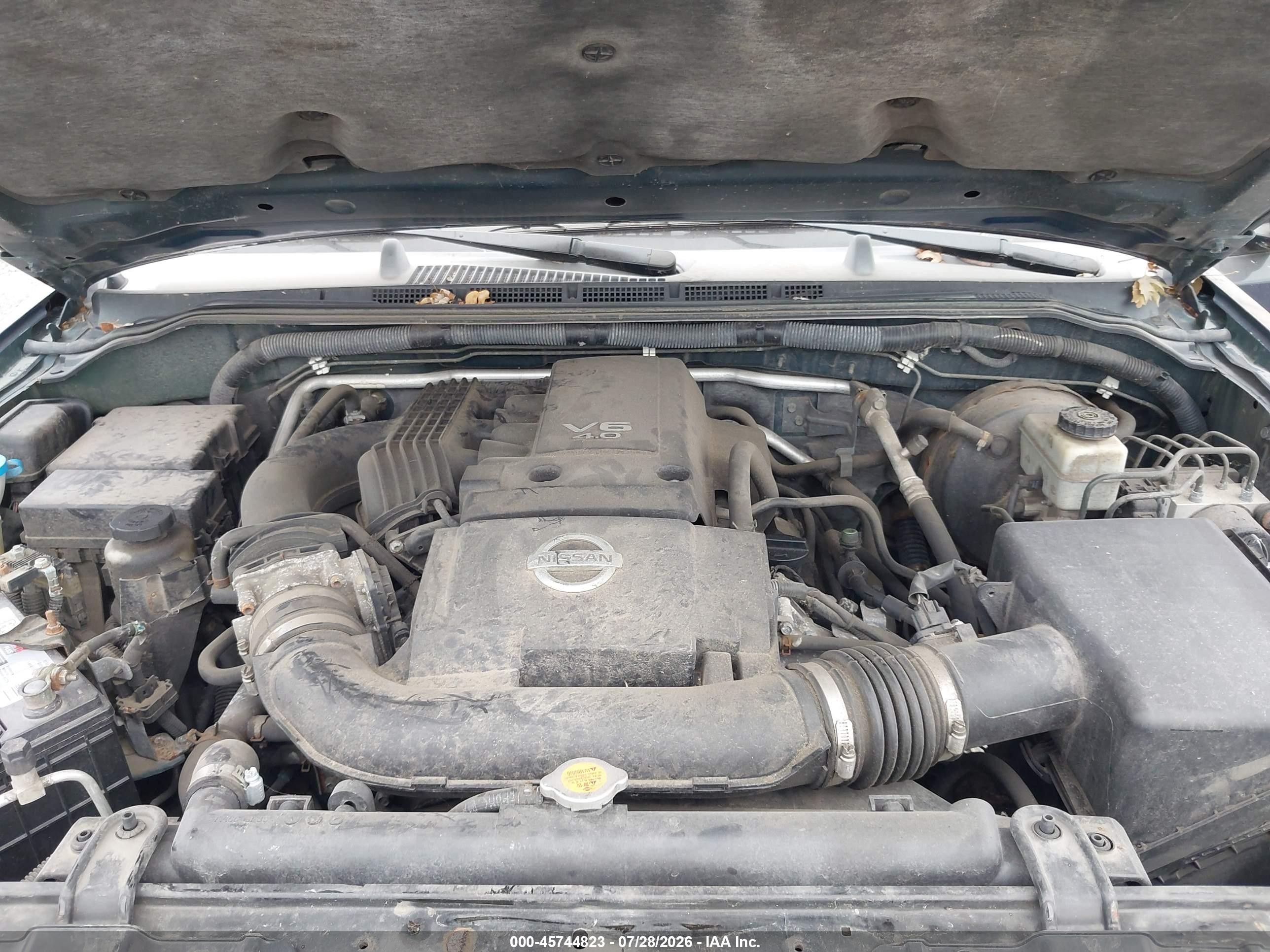 2006 Nissan Xterra S Blue vin: 5N1AN08W26C501229