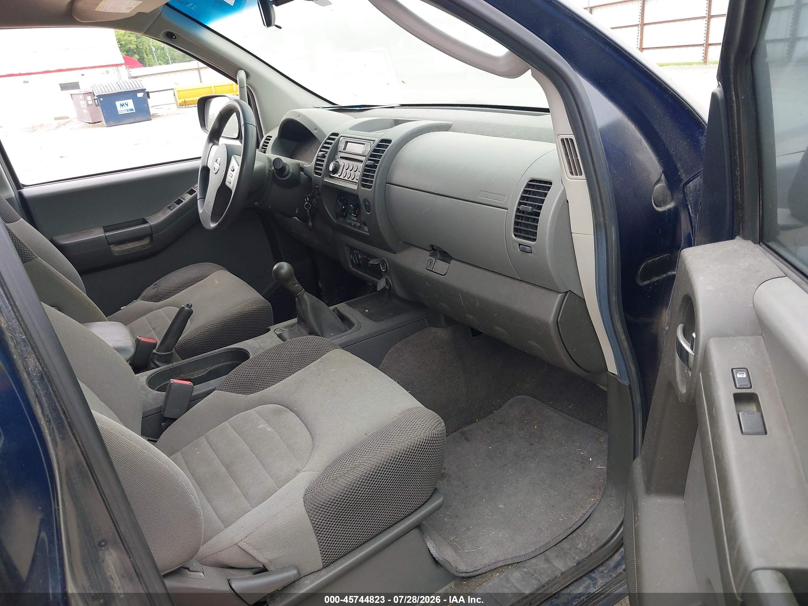 2006 Nissan Xterra S Blue vin: 5N1AN08W26C501229