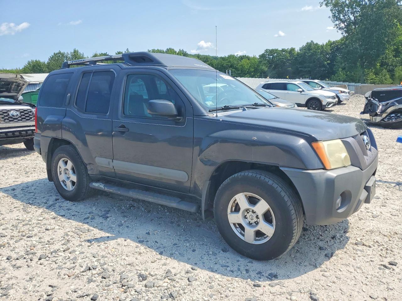 2006 Nissan Xterra X Gray vin: 5N1AN08W26C535381