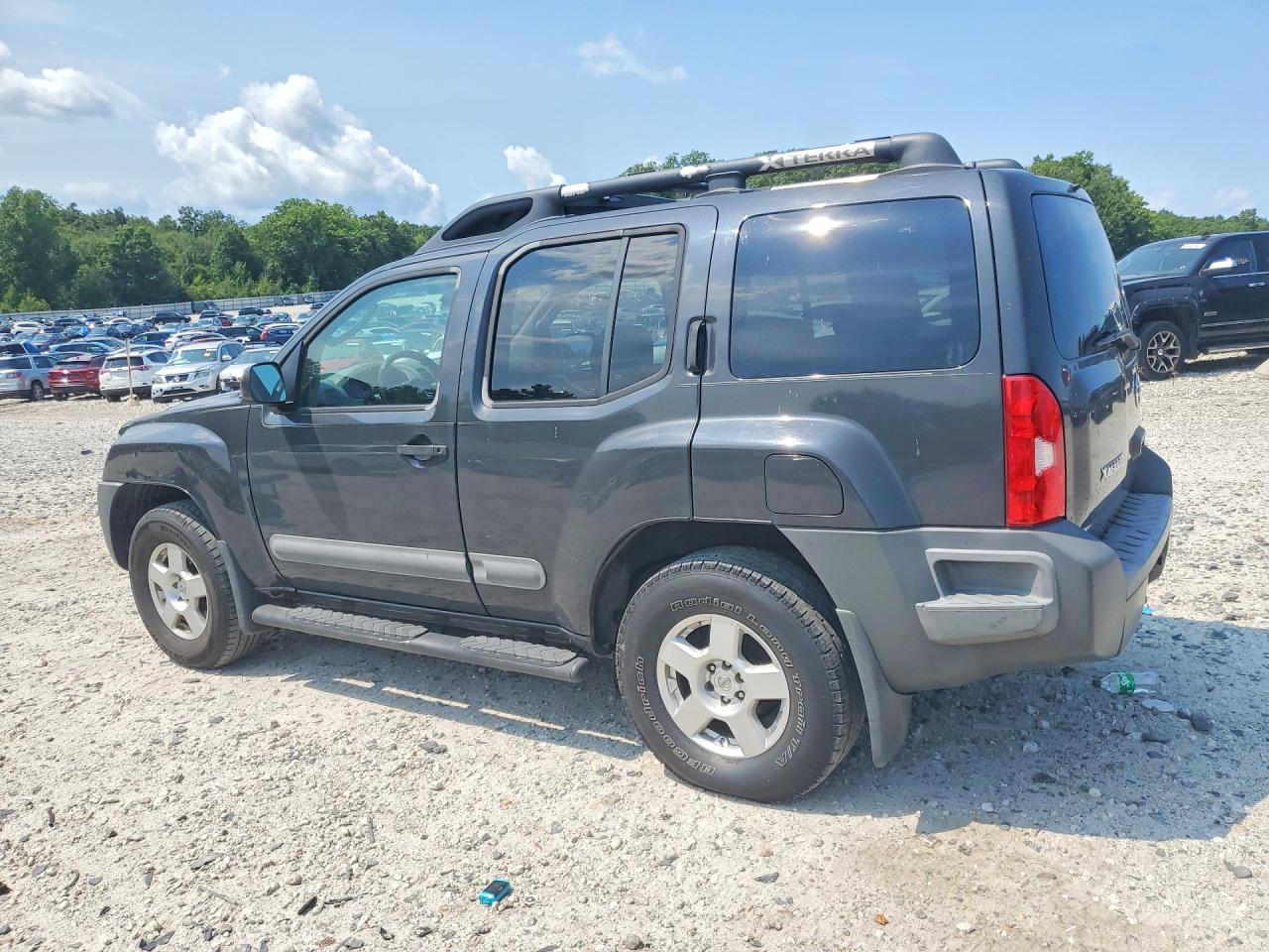 2006 Nissan Xterra X Gray vin: 5N1AN08W26C535381