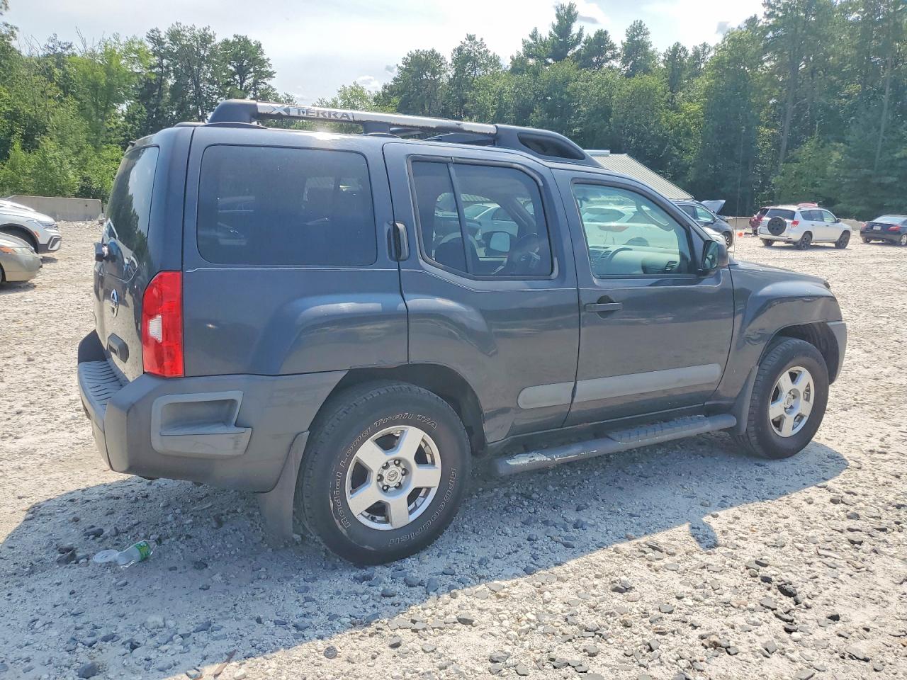 2006 Nissan Xterra X Gray vin: 5N1AN08W26C535381