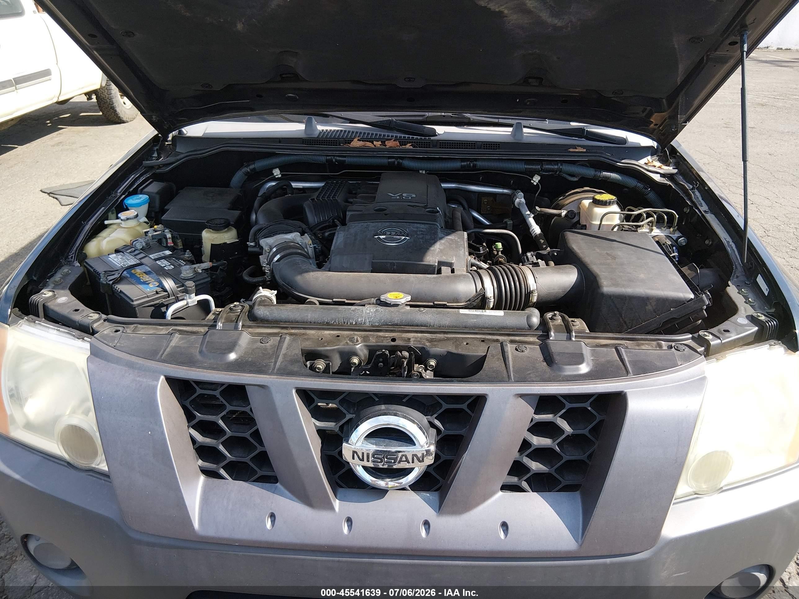 2006 Nissan Xterra X Черный vin: 5N1AN08W26C556036