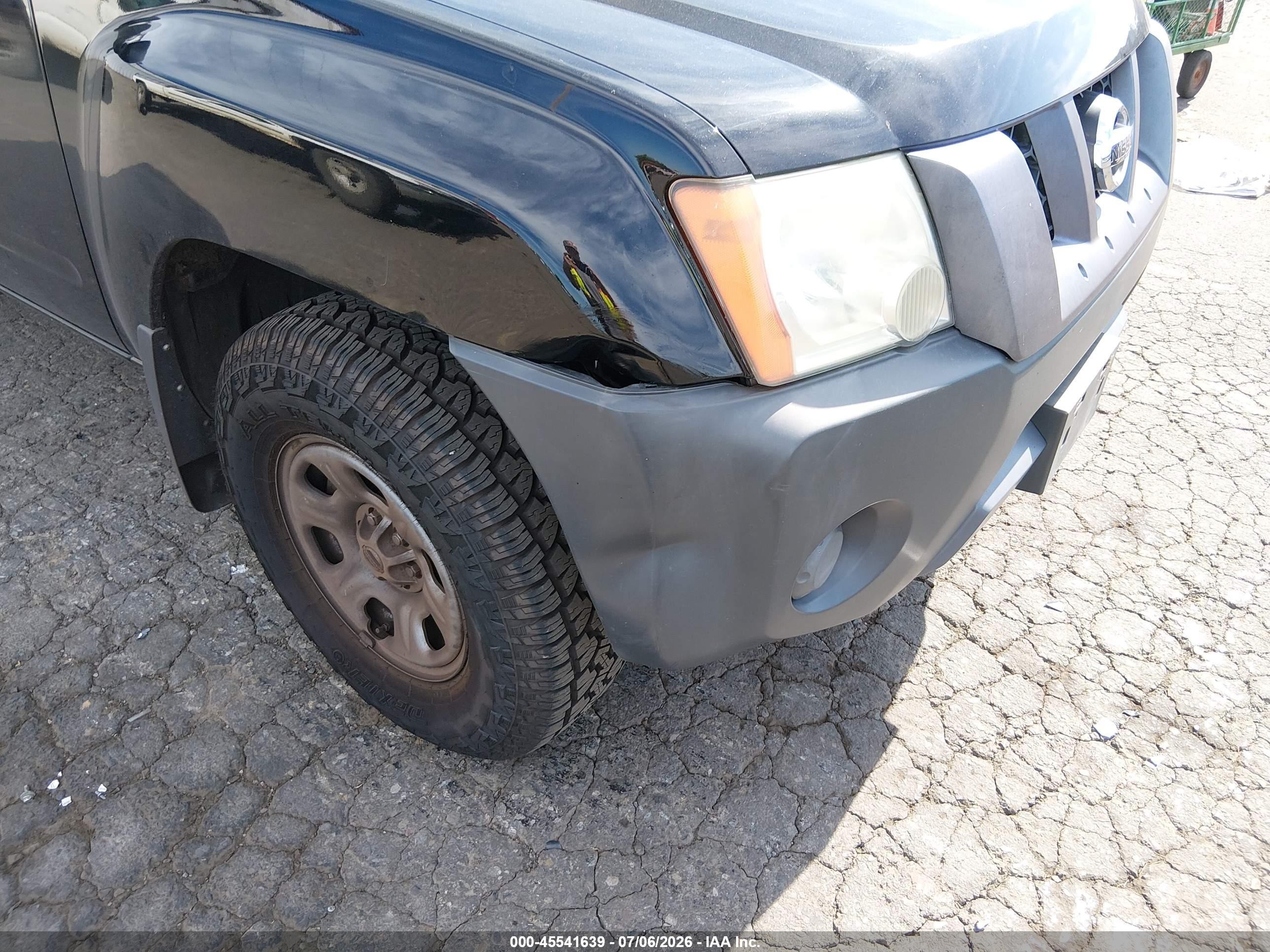 2006 Nissan Xterra X Черный vin: 5N1AN08W26C556036