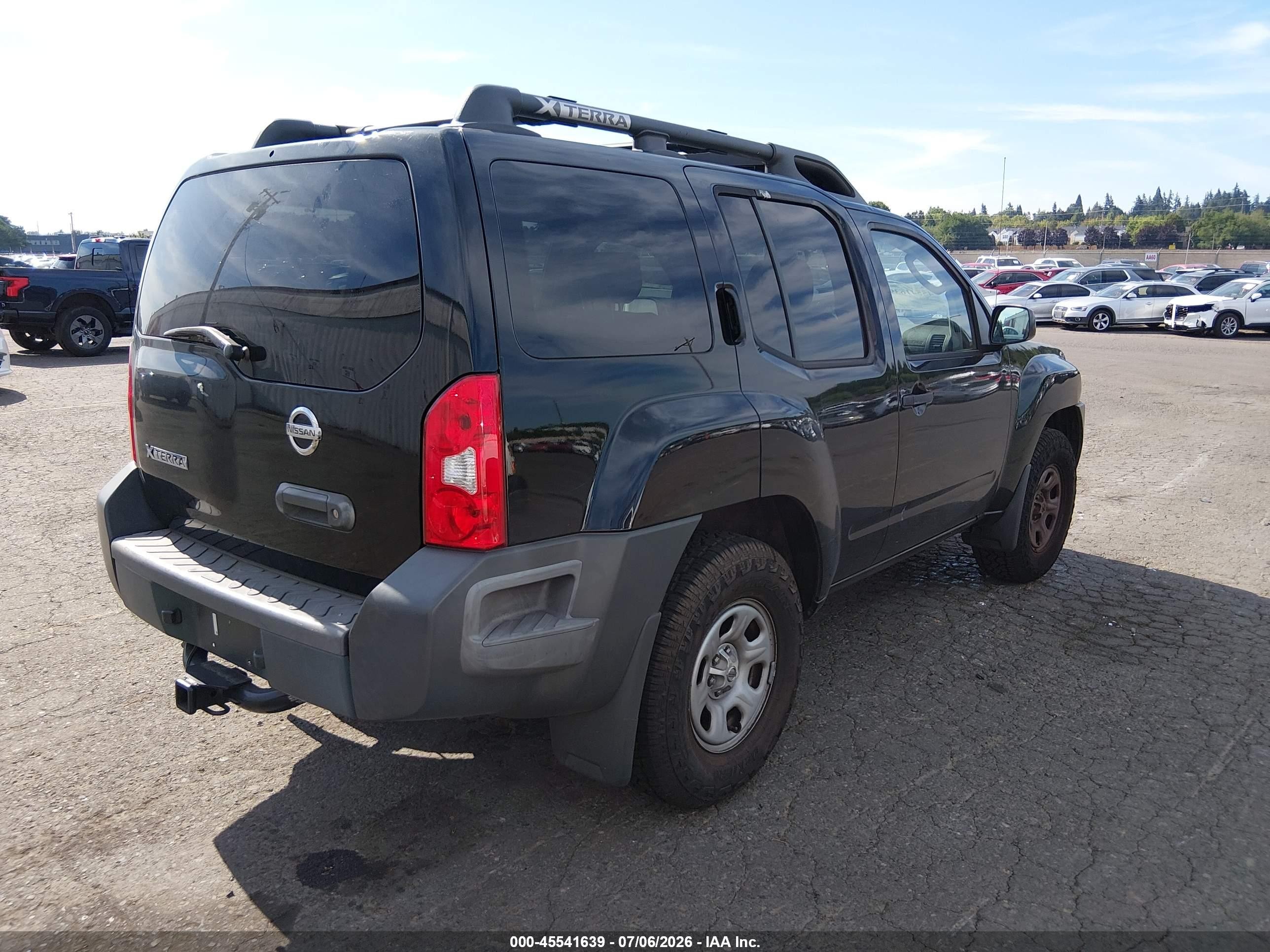 2006 Nissan Xterra X Черный vin: 5N1AN08W26C556036