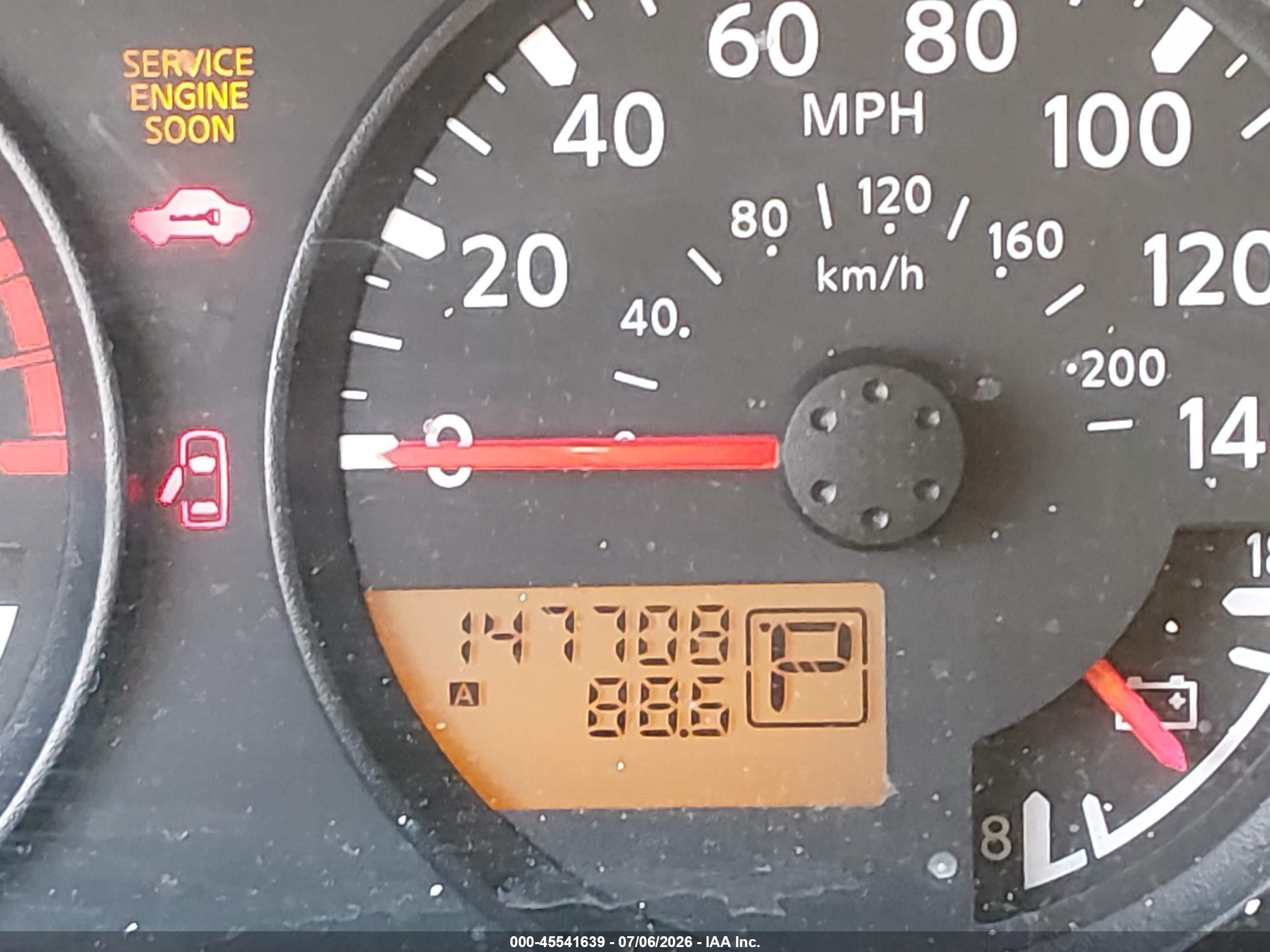 2006 Nissan Xterra X Черный vin: 5N1AN08W26C556036
