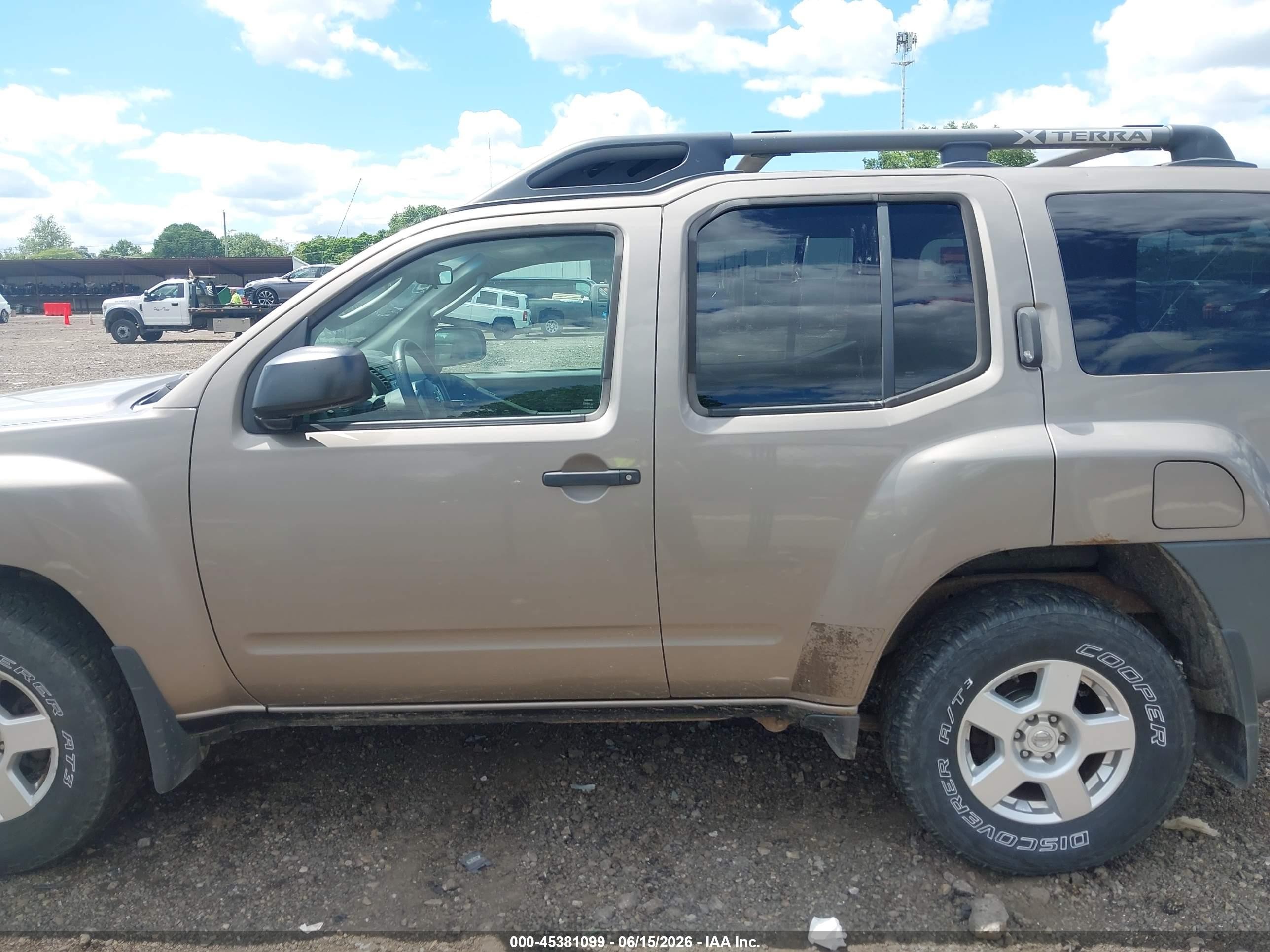 2007 Nissan Xterra S Champagne vin: 5N1AN08W27C529601