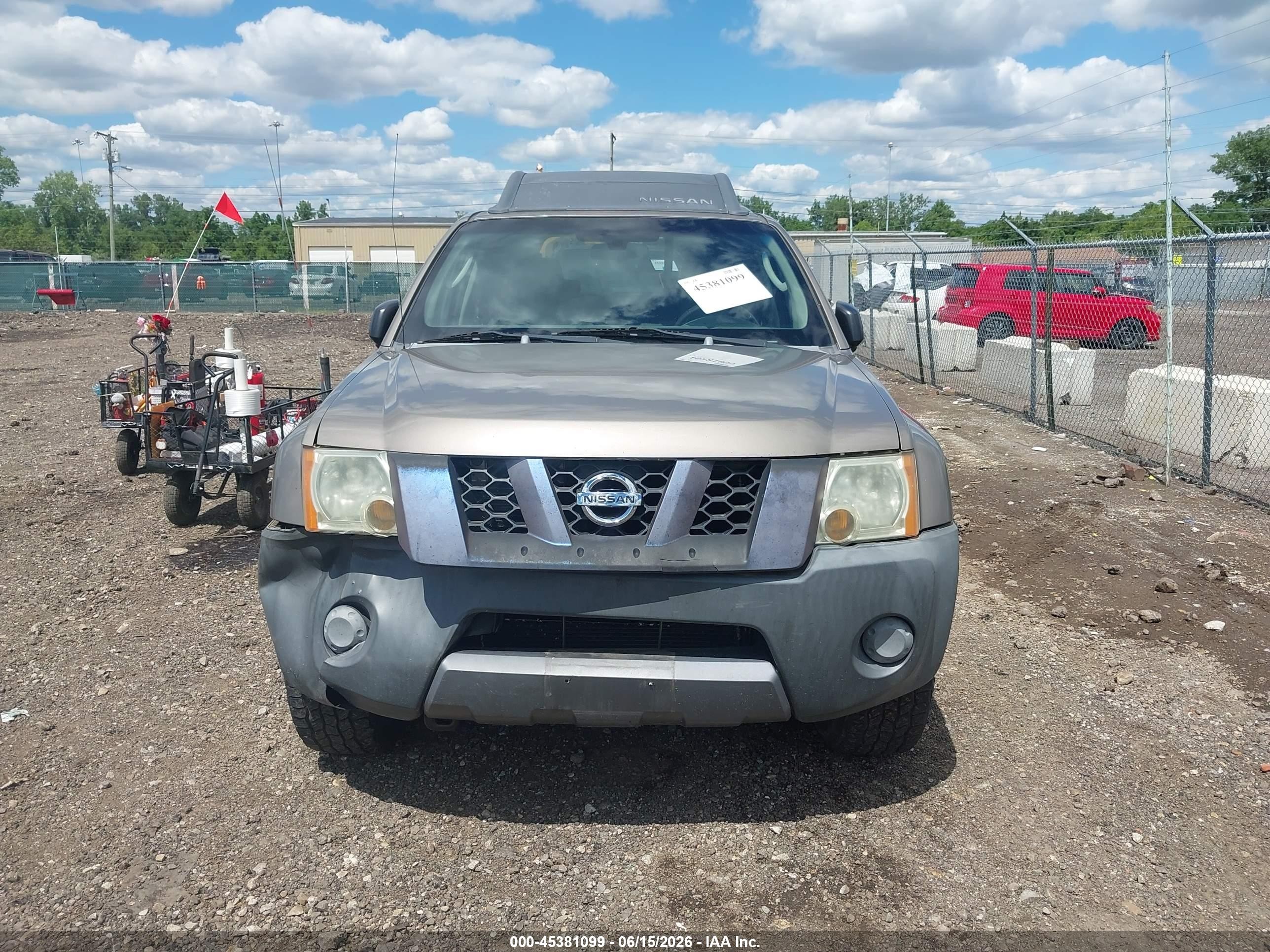 2007 Nissan Xterra S Champagne vin: 5N1AN08W27C529601