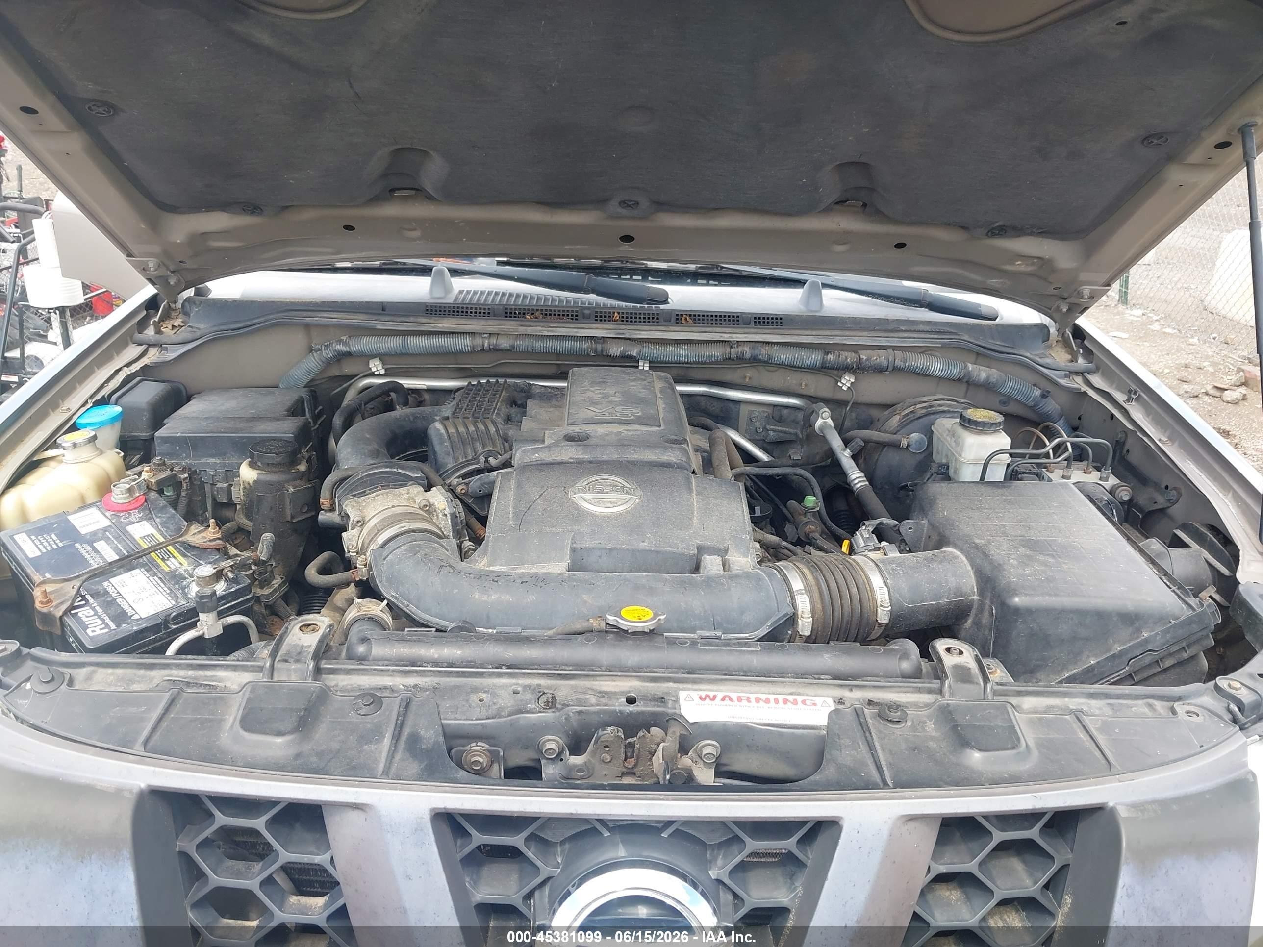 2007 Nissan Xterra S Champagne vin: 5N1AN08W27C529601