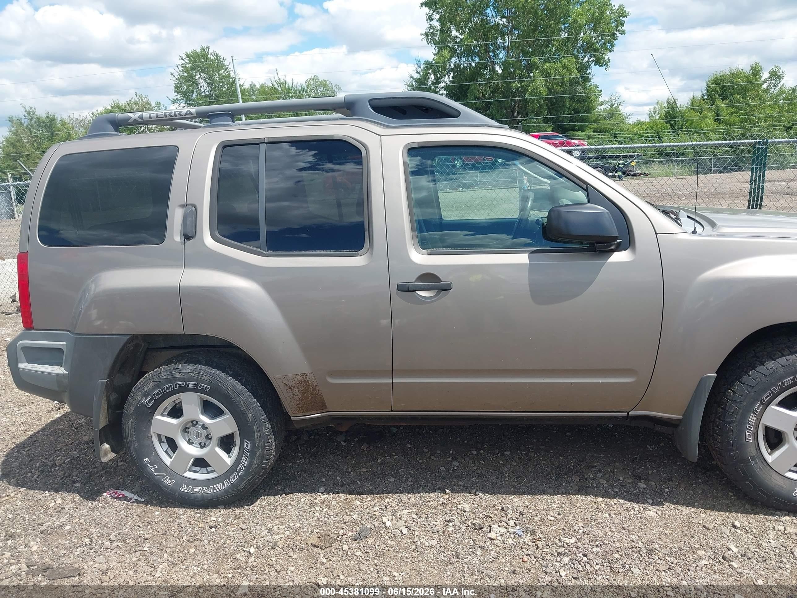 2007 Nissan Xterra S Champagne vin: 5N1AN08W27C529601