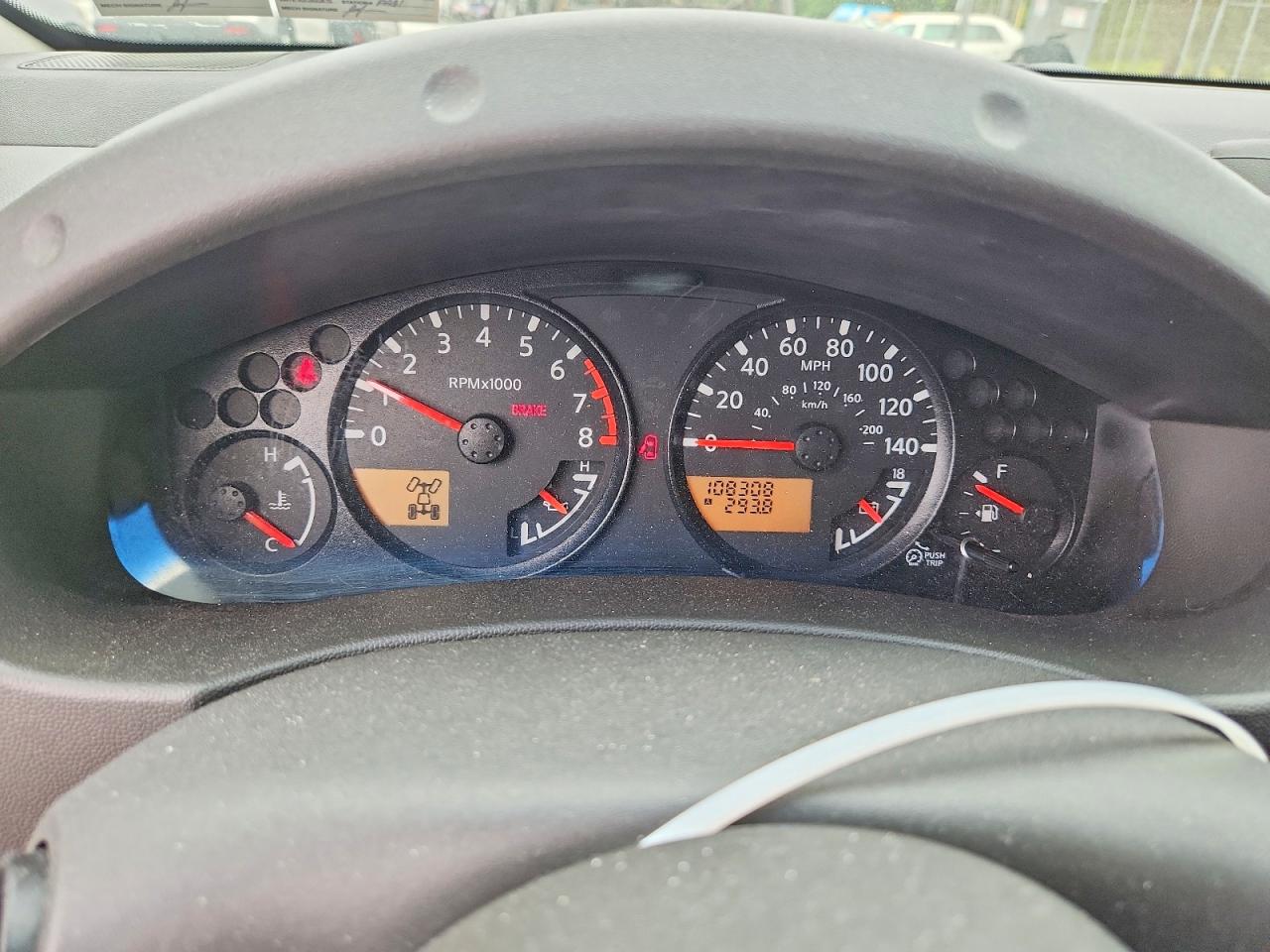 2008 Nissan Xterra X Black vin: 5N1AN08W28C531706
