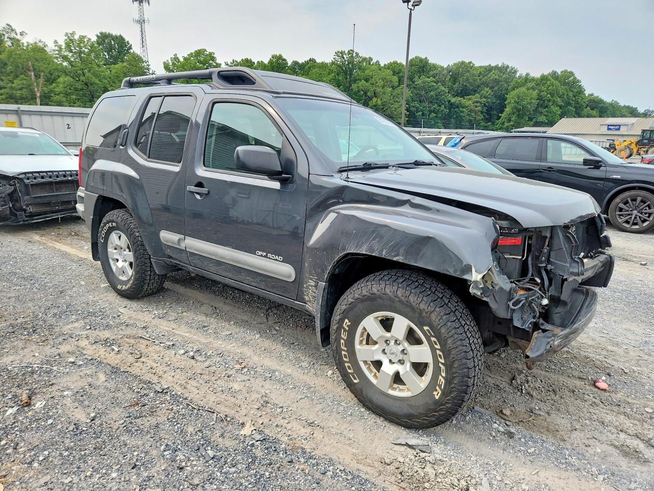 2008 Nissan Xterra X Black vin: 5N1AN08W28C531706