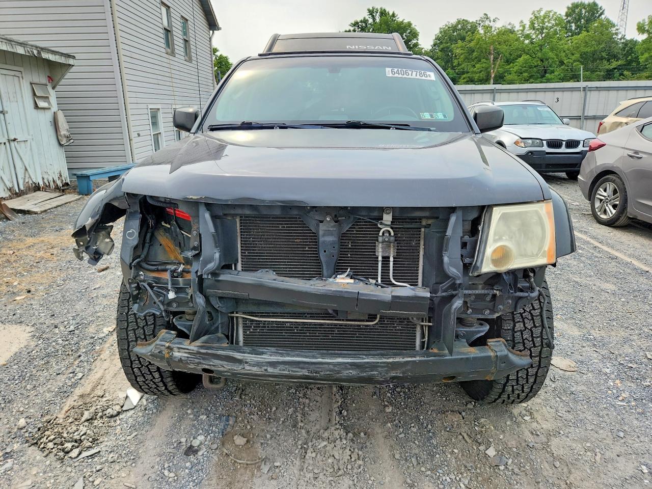 2008 Nissan Xterra X Black vin: 5N1AN08W28C531706
