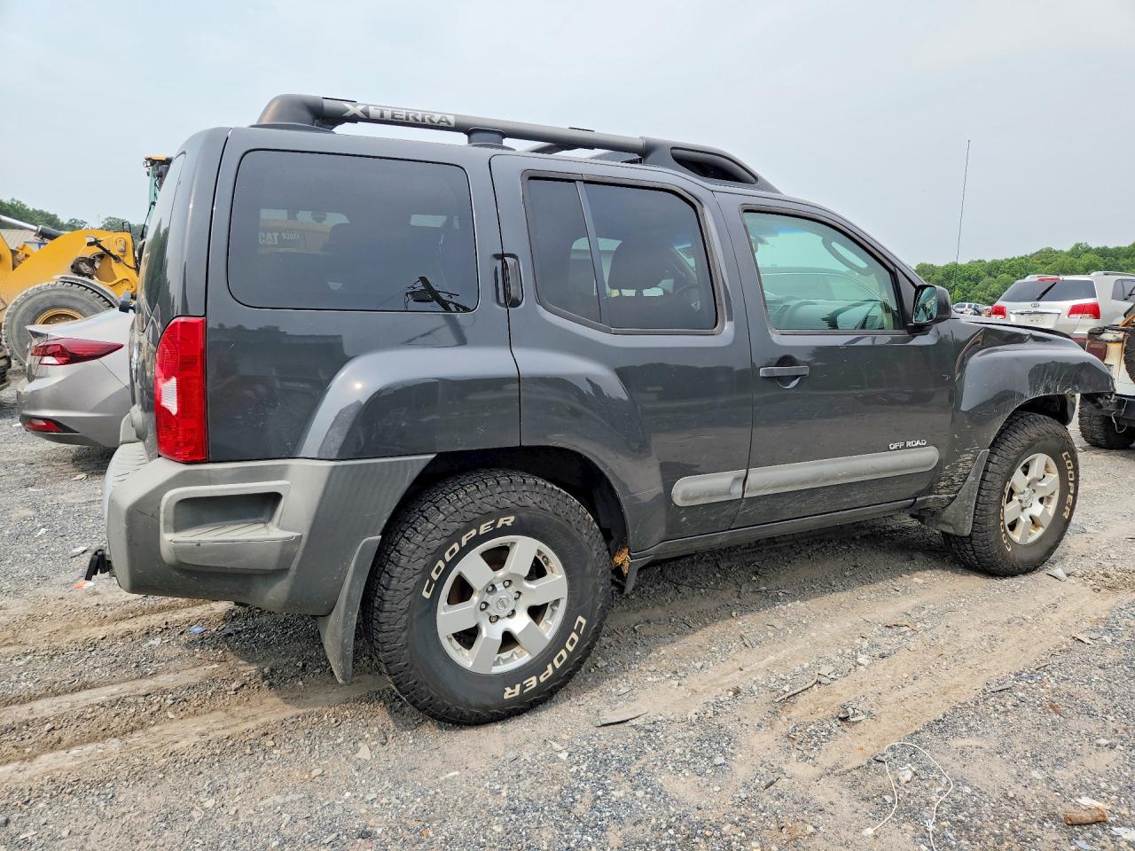 2008 Nissan Xterra X Black vin: 5N1AN08W28C531706