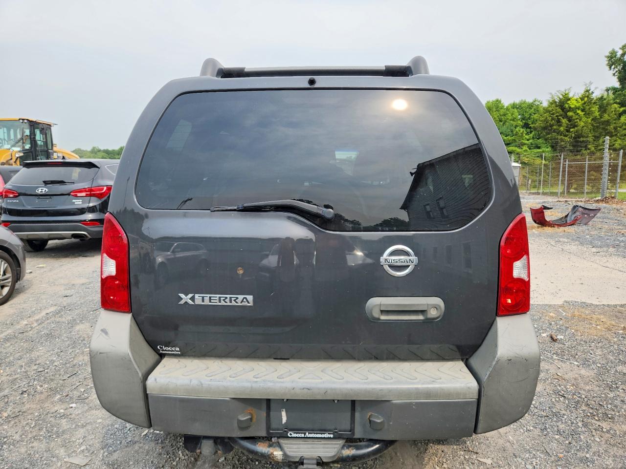 2008 Nissan Xterra X Black vin: 5N1AN08W28C531706