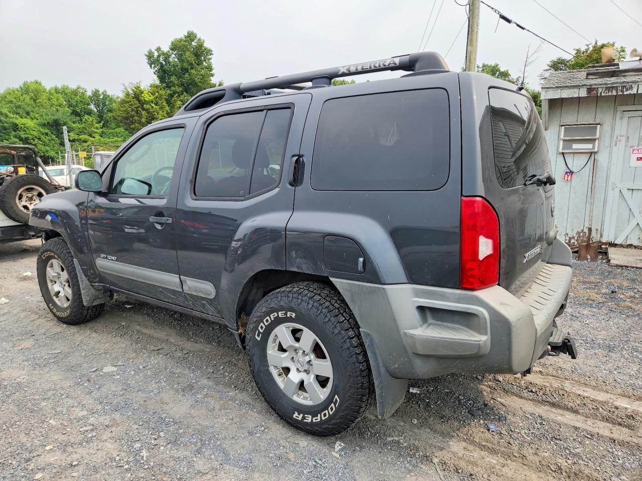 2008 Nissan Xterra X Black vin: 5N1AN08W28C531706