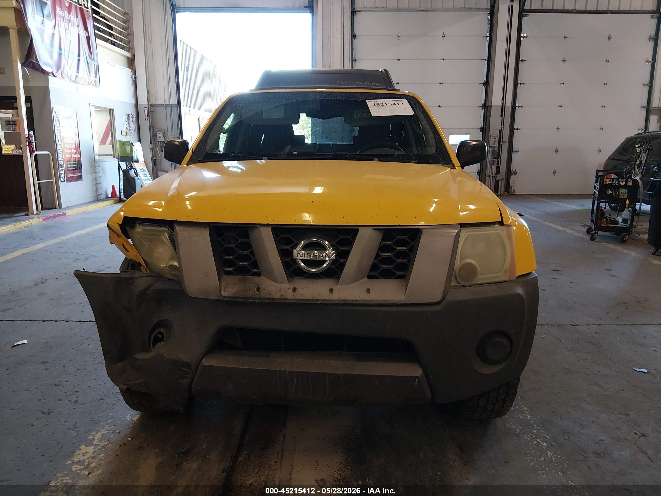 2005 Nissan Xterra S Yellow vin: 5N1AN08W35C600138