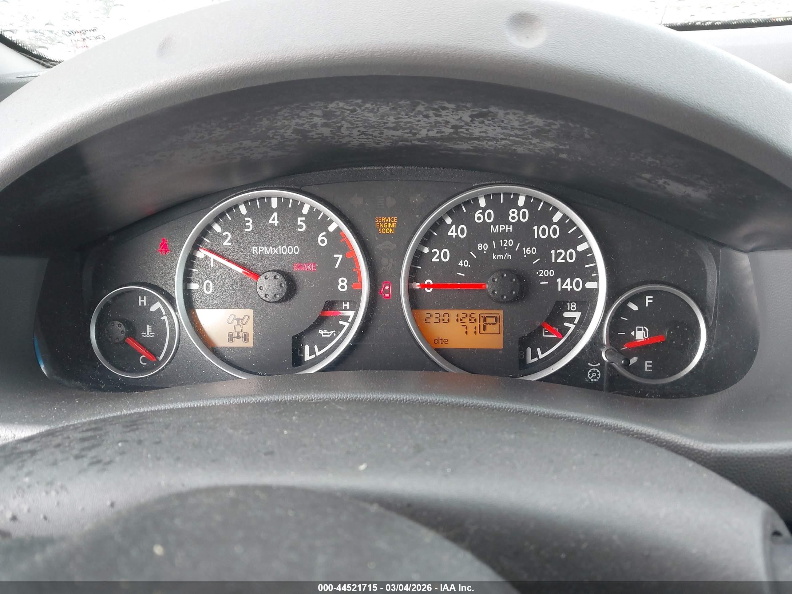 2005 Nissan Xterra Se Dark Brown vin: 5N1AN08W35C606148