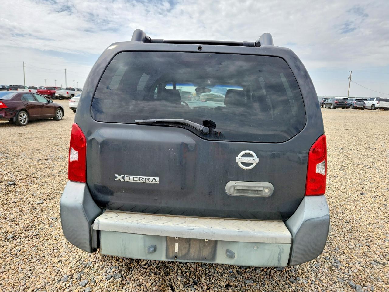 2005 Nissan Xterra S Gray vin: 5N1AN08W35C613052