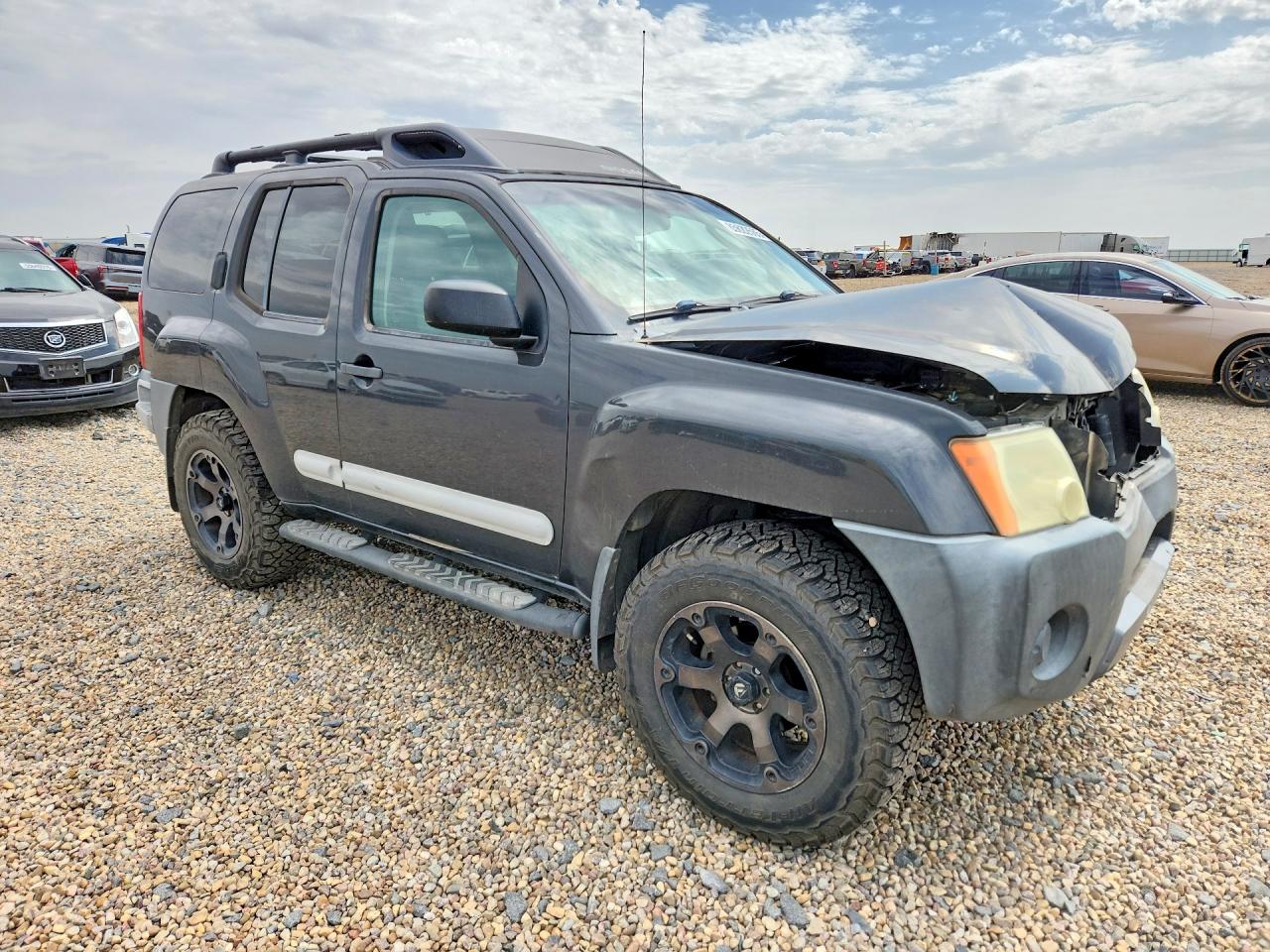 2005 Nissan Xterra S Gray vin: 5N1AN08W35C613052