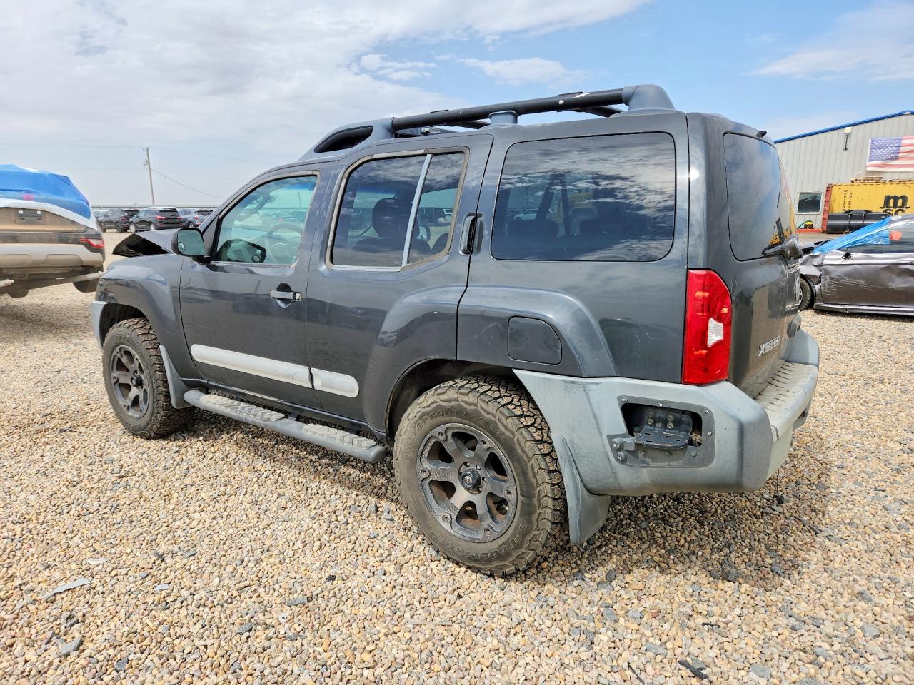 2005 Nissan Xterra S Gray vin: 5N1AN08W35C613052