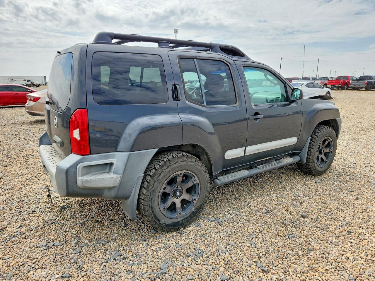 2005 Nissan Xterra S Gray vin: 5N1AN08W35C613052