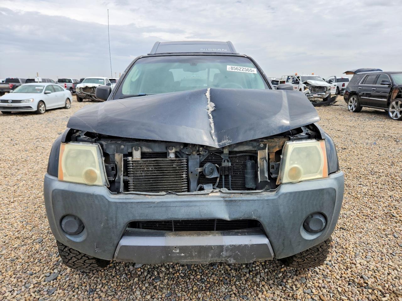 2005 Nissan Xterra S Gray vin: 5N1AN08W35C613052