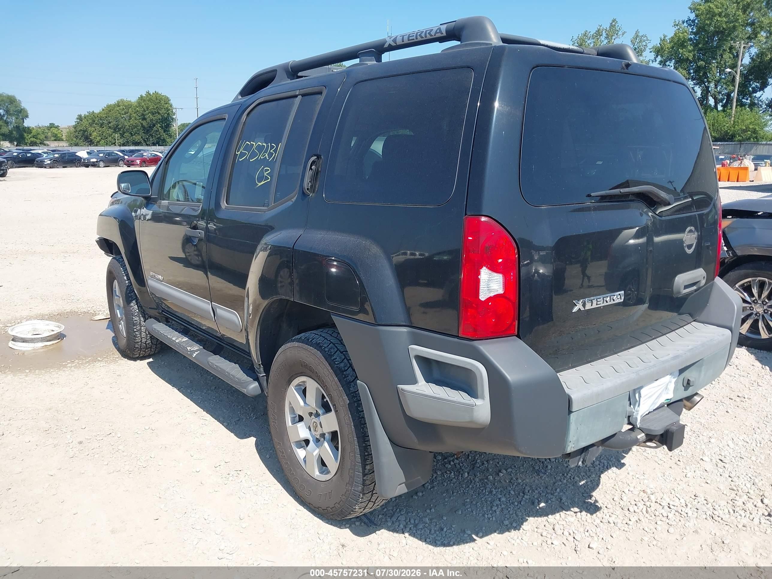 2005 Nissan Xterra Off Road Black vin: 5N1AN08W35C651154