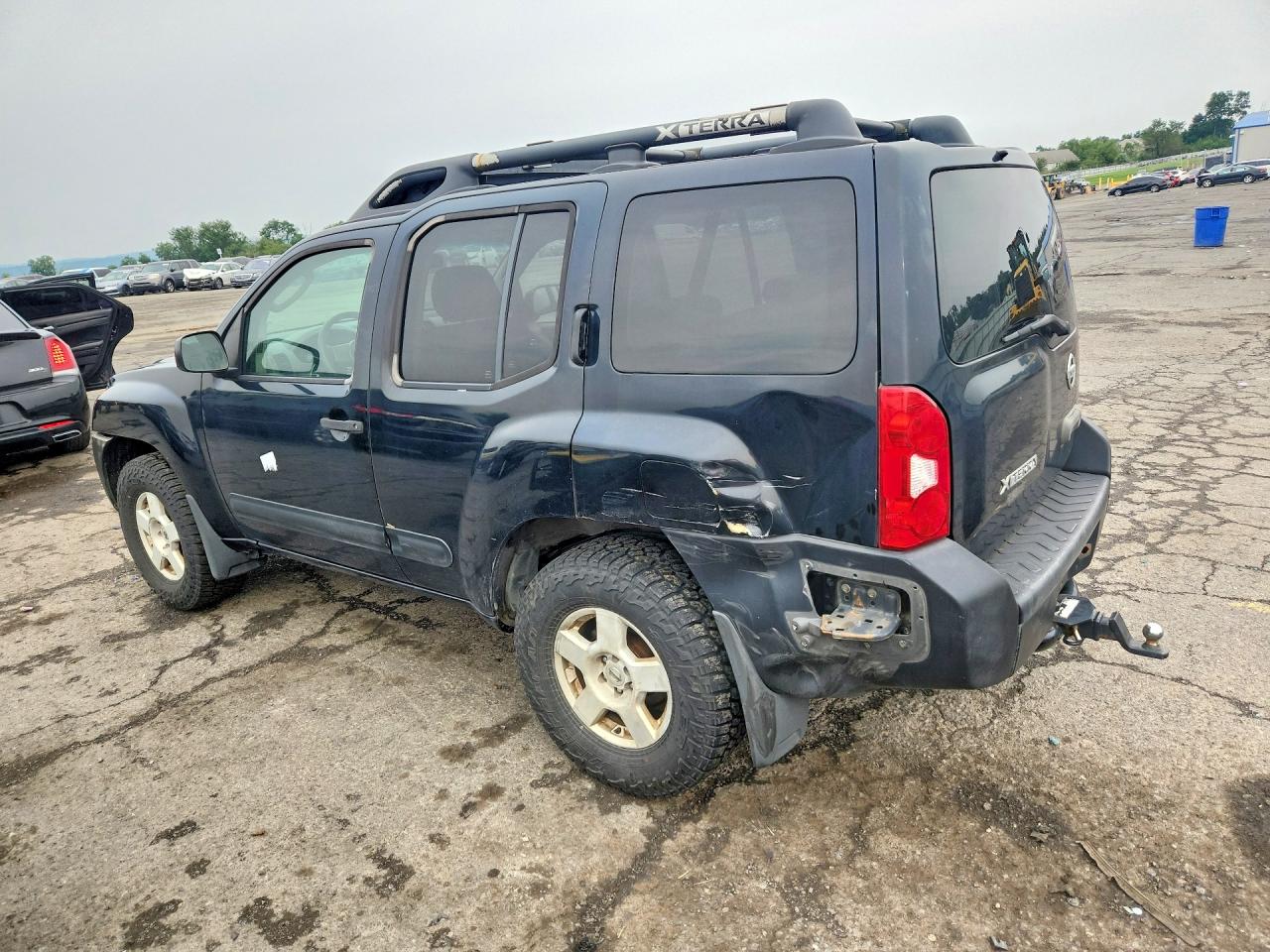 2005 Nissan Xterra S Black vin: 5N1AN08W35C654023