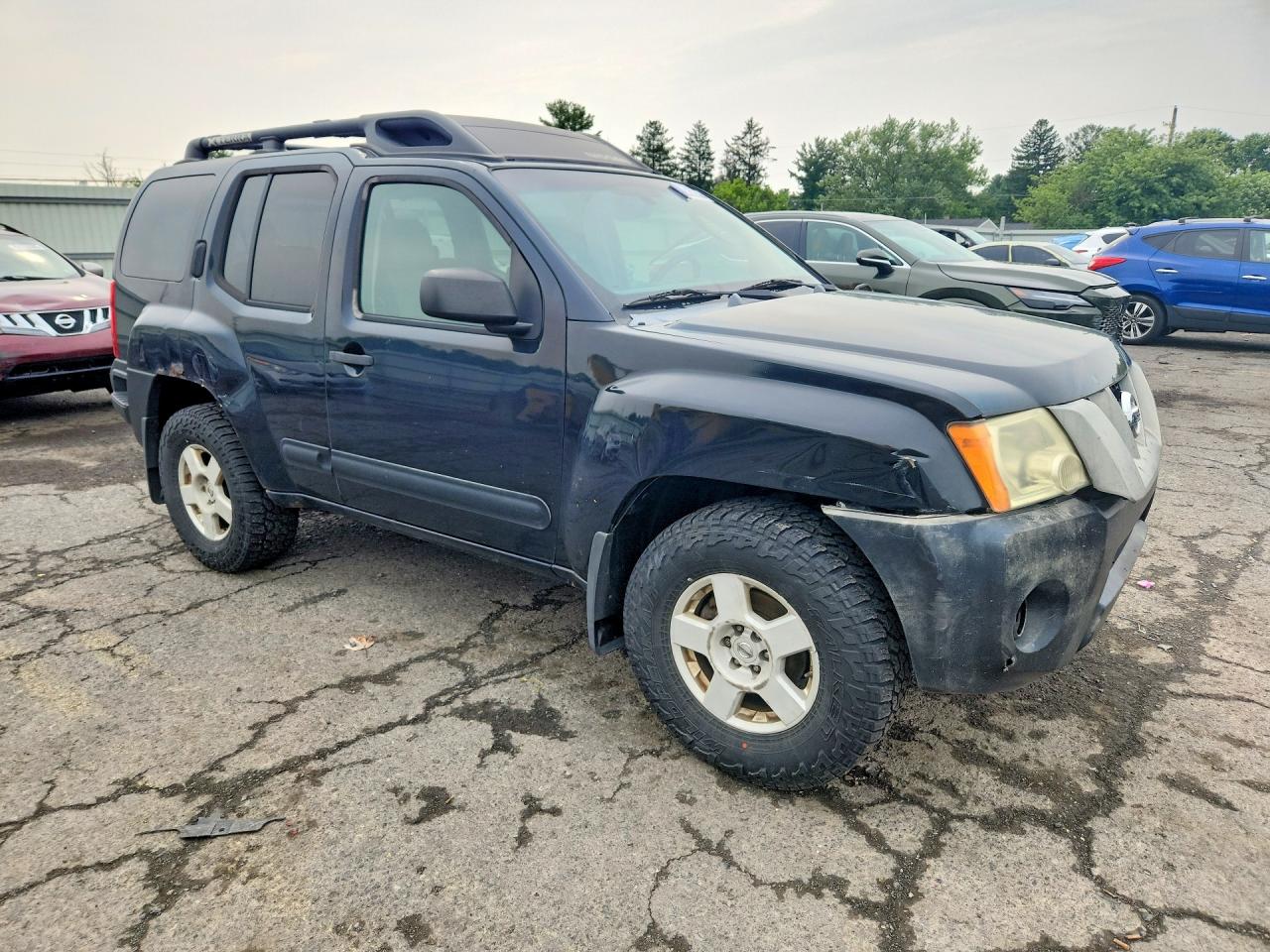 2005 Nissan Xterra S Black vin: 5N1AN08W35C654023