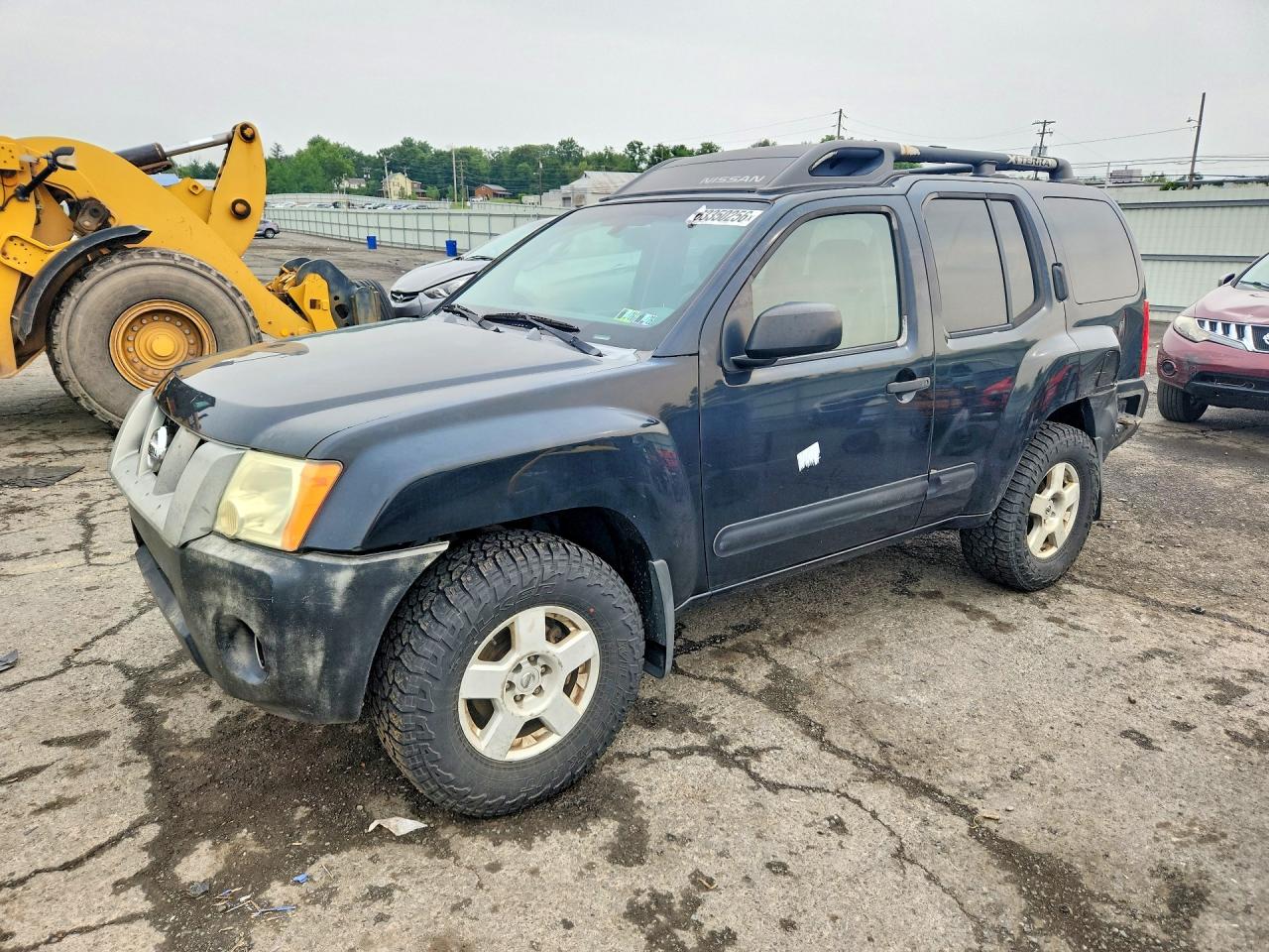 2005 Nissan Xterra S Black vin: 5N1AN08W35C654023