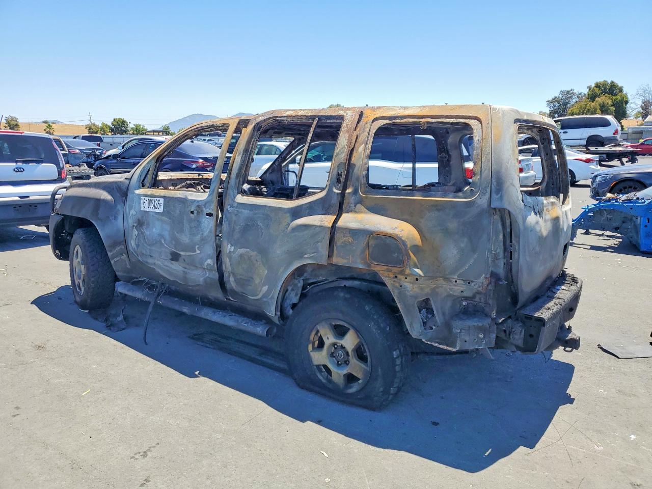2006 Nissan Xterra Burn vin: 5N1AN08W36C517049