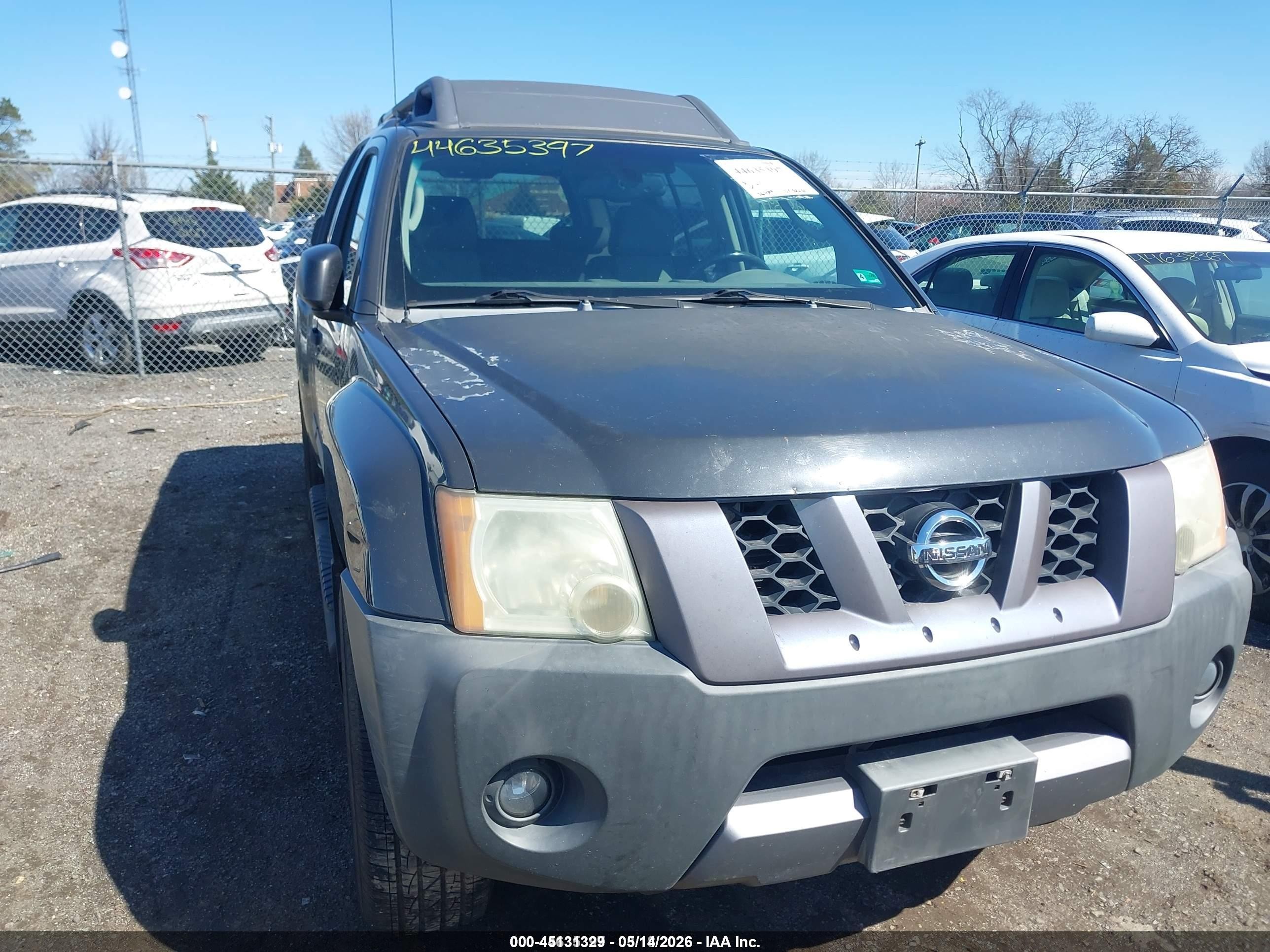 2006 Nissan Xterra Se Черный vin: 5N1AN08W36C541416