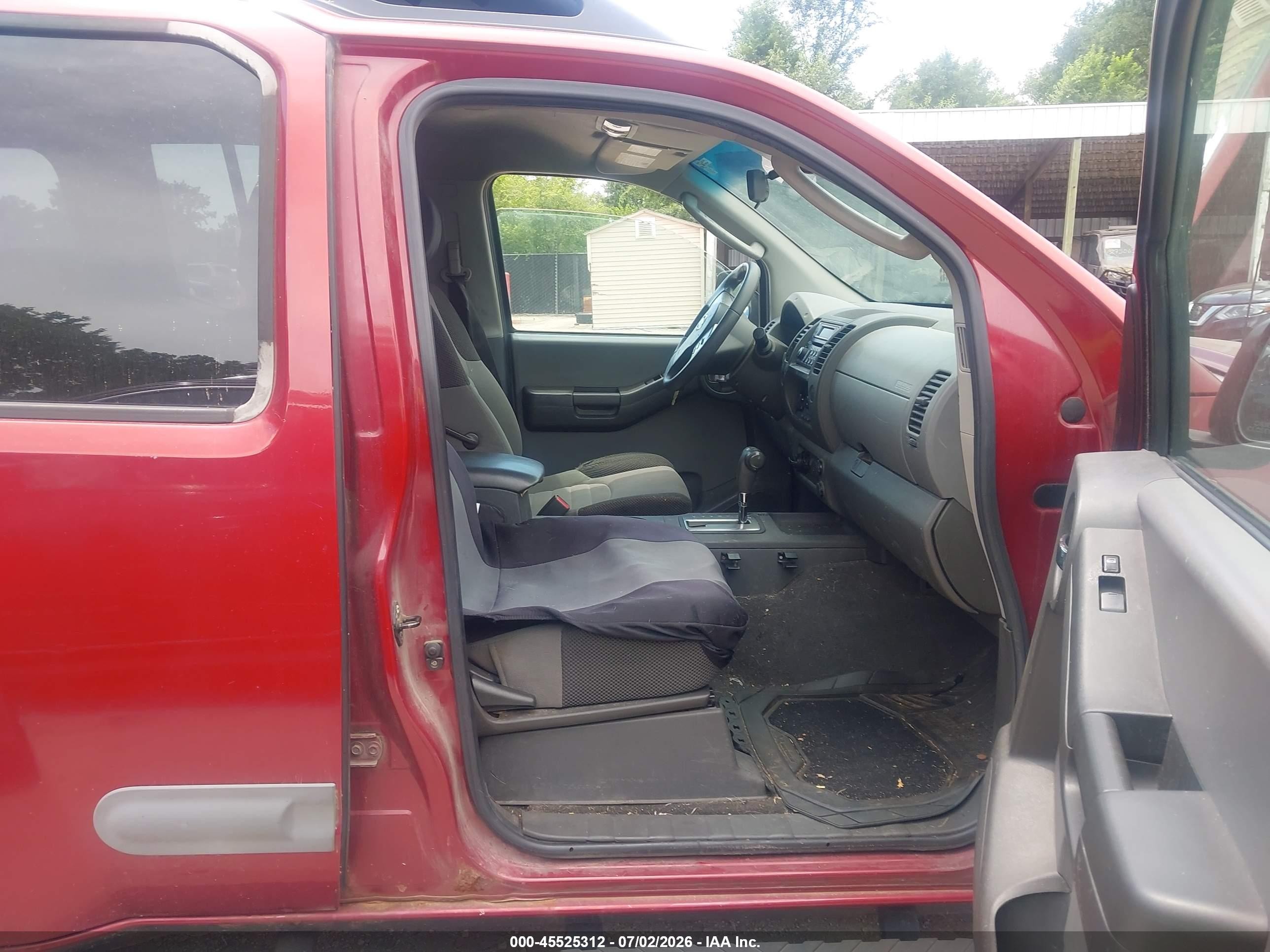 2006 Nissan Xterra S Red vin: 5N1AN08W36C547765